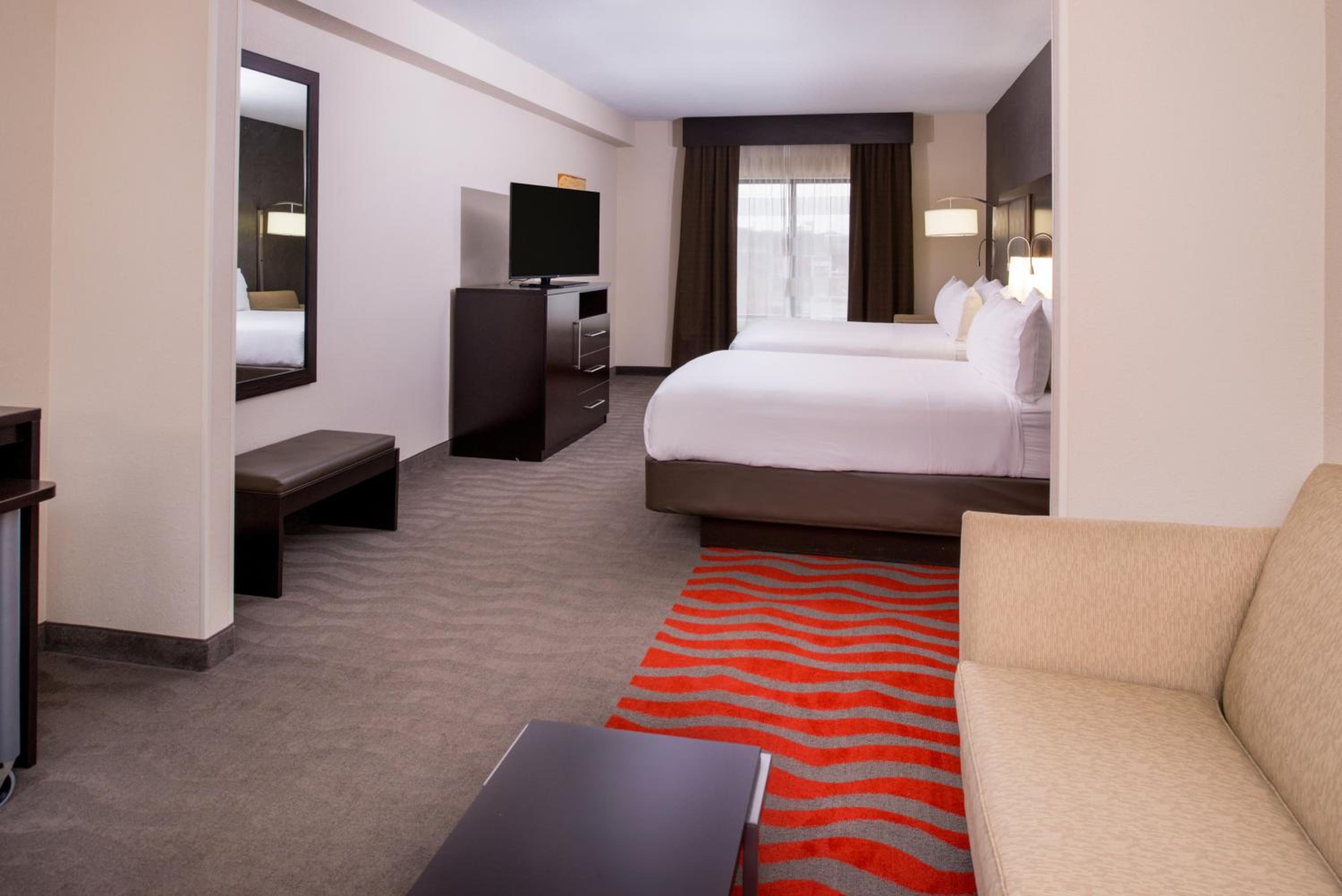 Queen Suite with Two Queen Beds and Sofa Bed