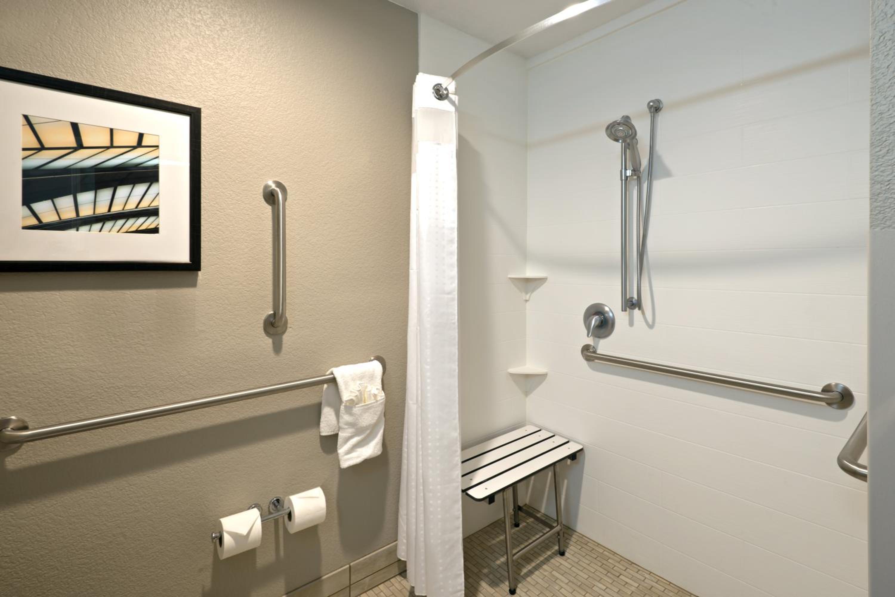 King Room - Hearing Accessible - Roll-in Shower - Photo 5
