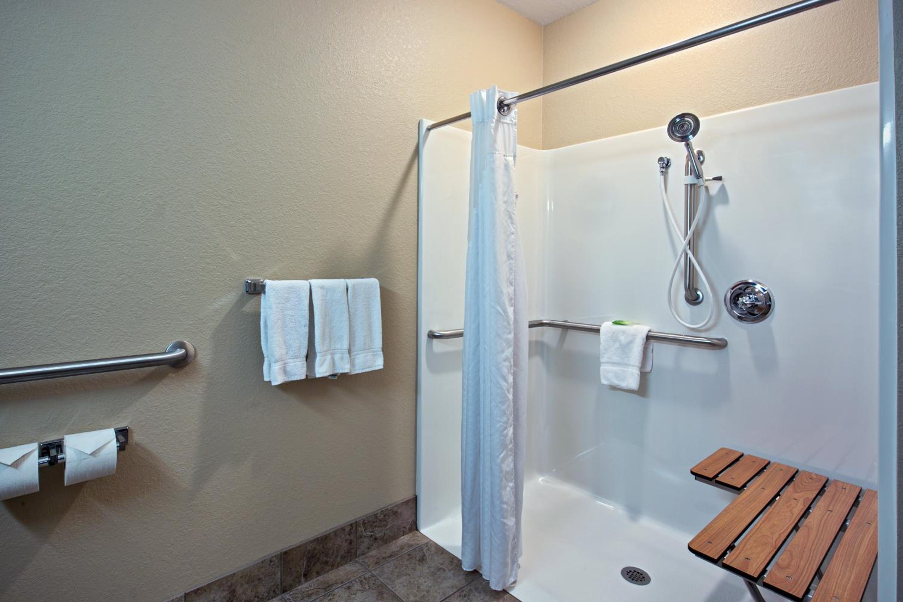 King Room - Hearing Accessible - Roll-in Shower - Photo 3