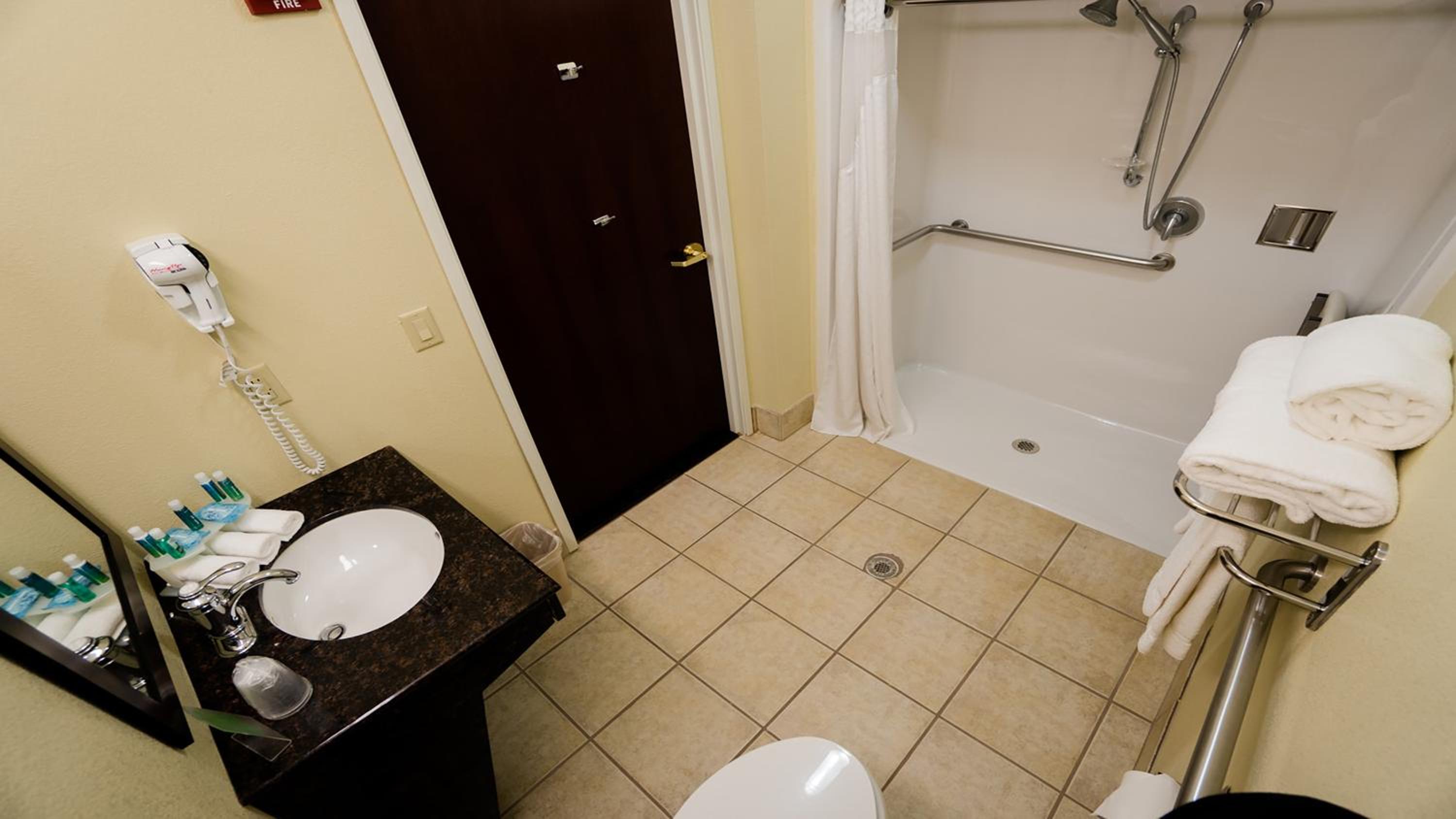 Standard King Room with Roll-in Shower - Mobility Accessible - Photo 5