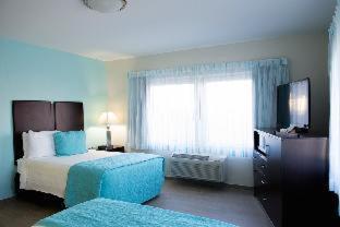 City View Corner Room with Two Double Beds at Hotel Sheldon in Hollywood