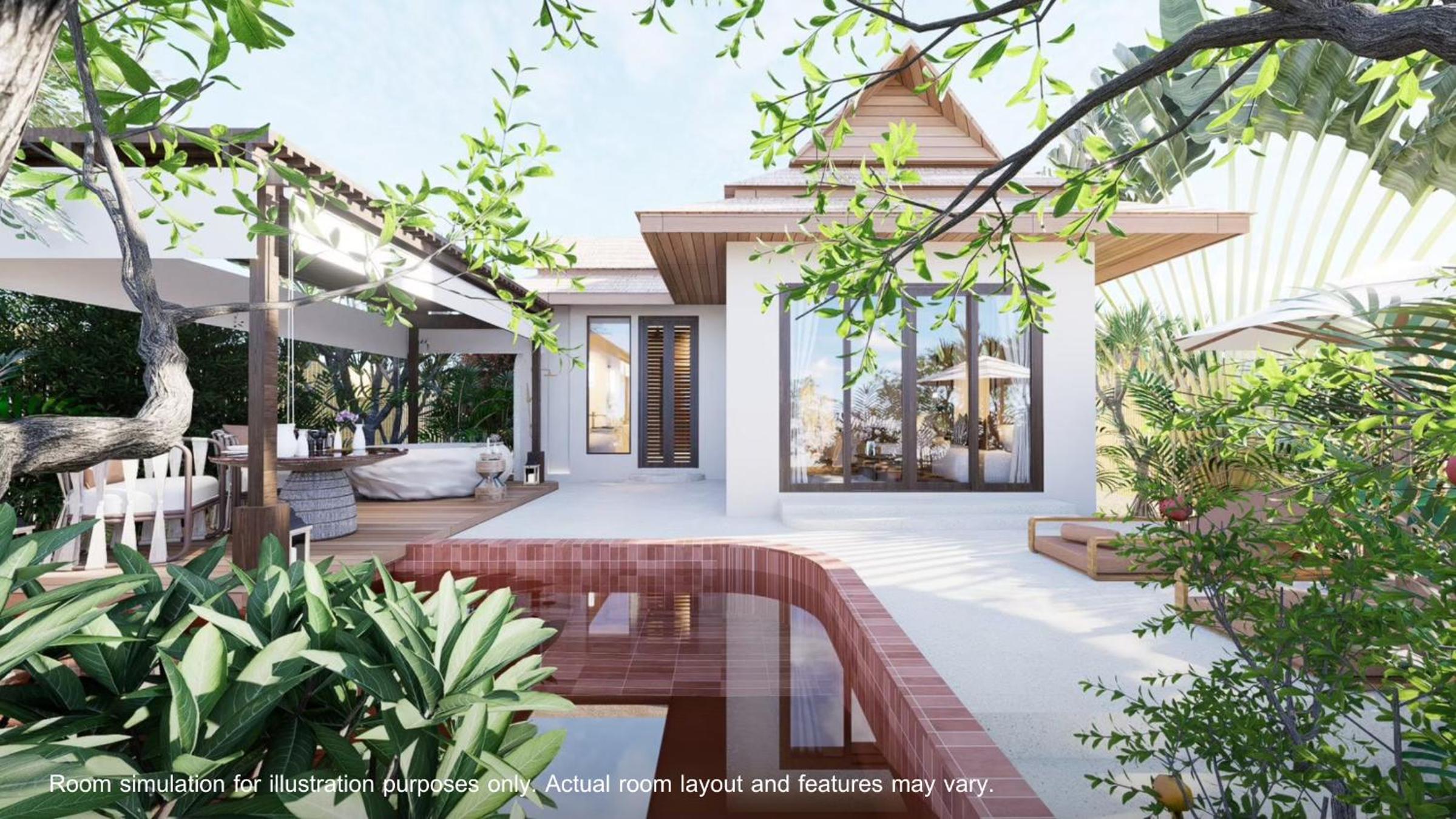 Rock Wood Pool Villa