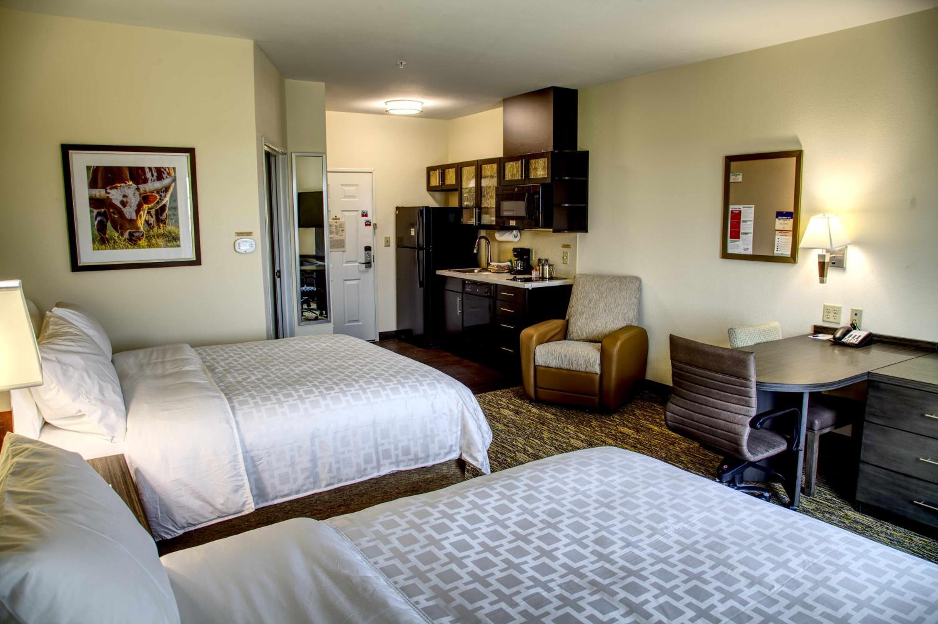Queen Studio with Two Queen Beds - Hearing Accessible - Non-Smoking
