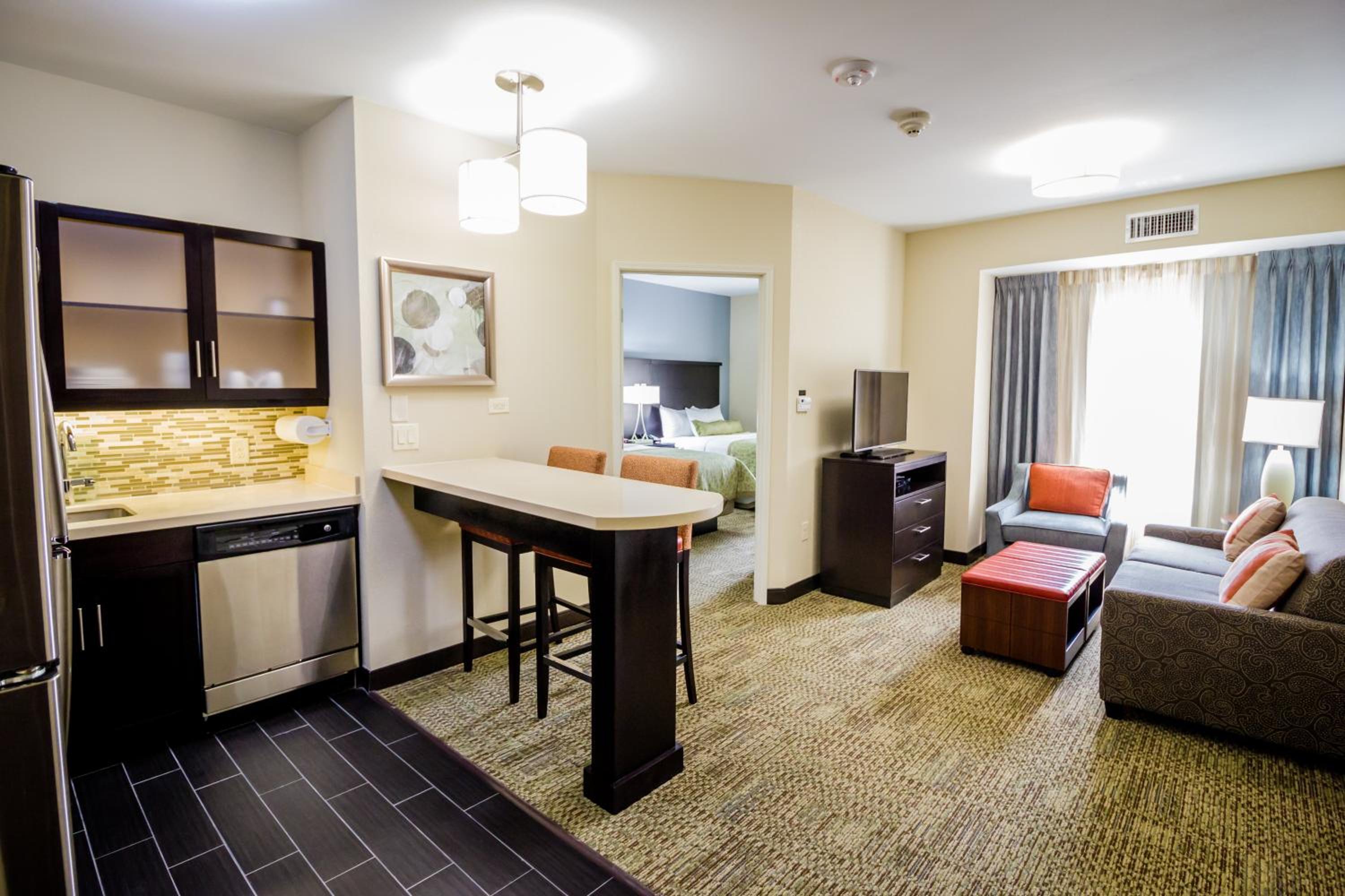 One-Bedroom with Two Double Beds - Accessible Roll In Shower - Non-Smoking