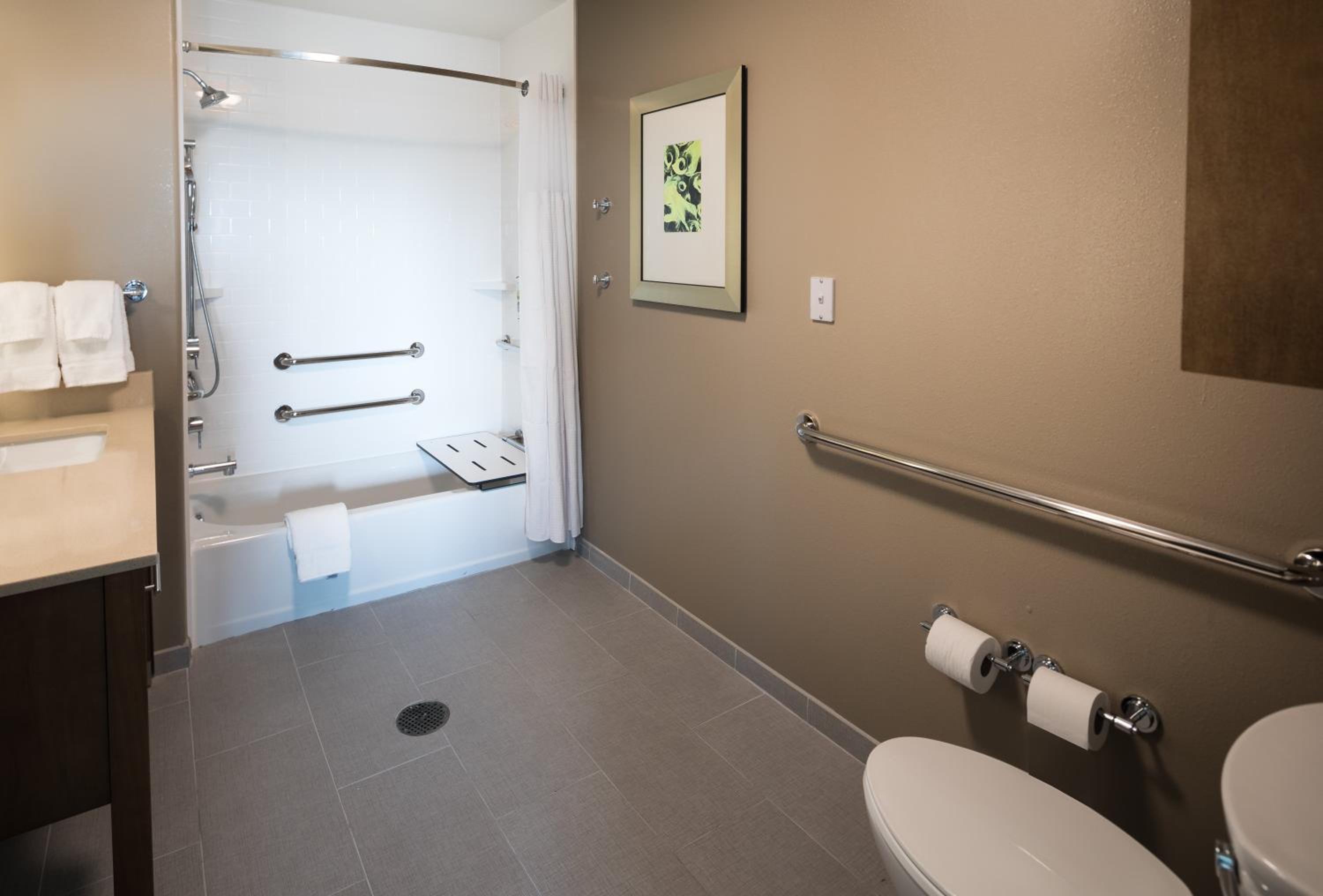 One-Bedroom Queen Room with Hearing Mobility Accessible Tub - Non-Smoking photo 3
