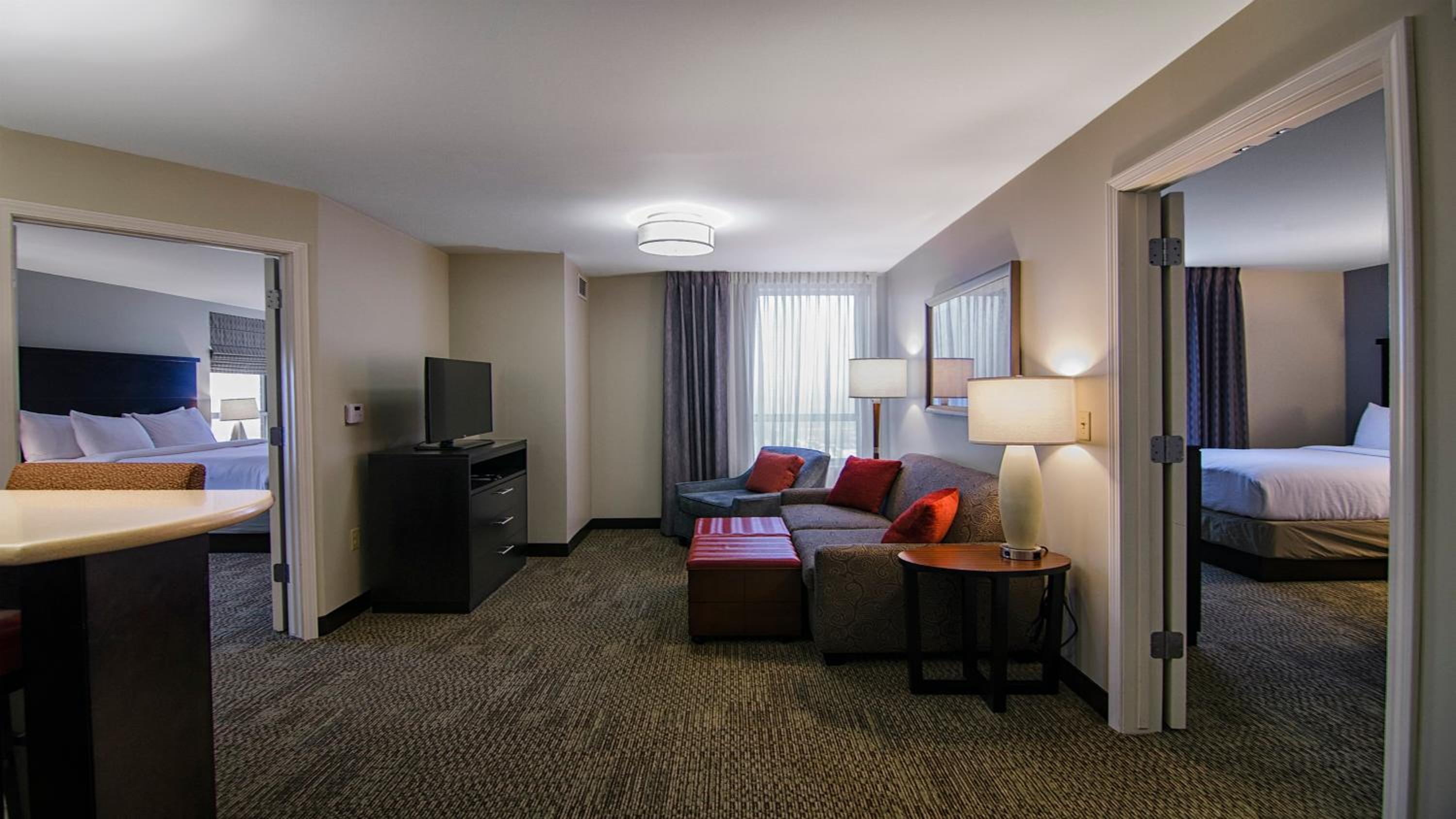 Two-Bedroom Suite with King and Two Double Beds