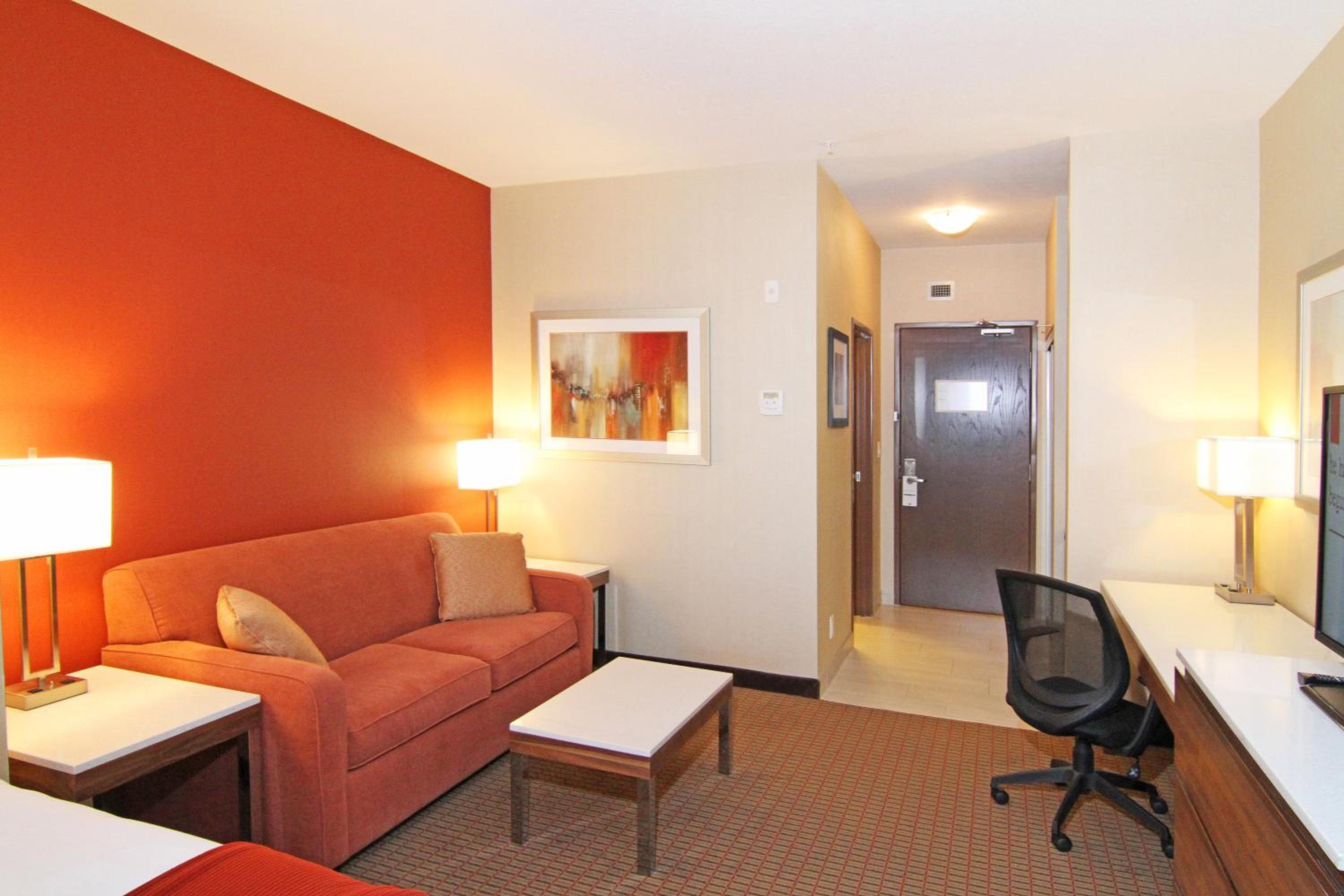 Queen Suite with Two Queen Beds and Sofa Bed