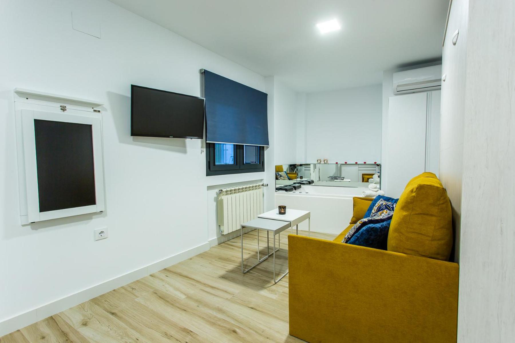 Studio with convertible bed and Spa Bath photo 3