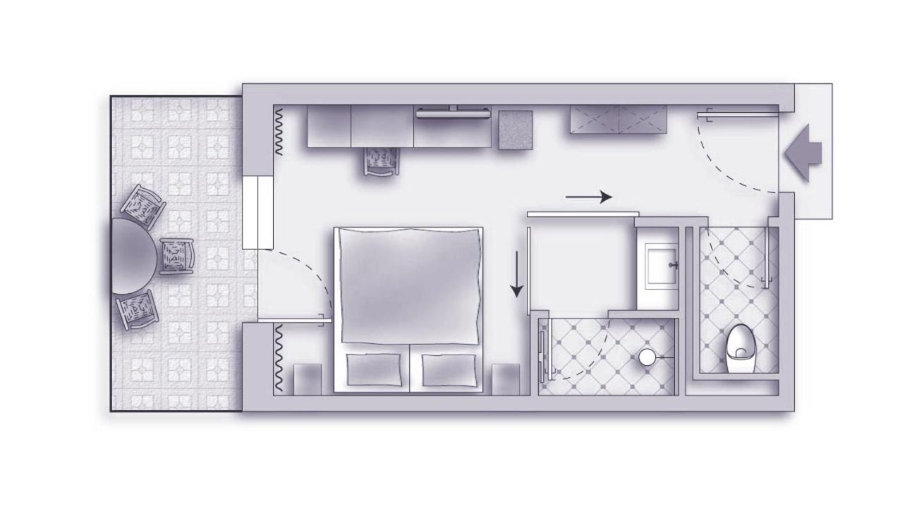 Double Room with Terrace - Photo 2