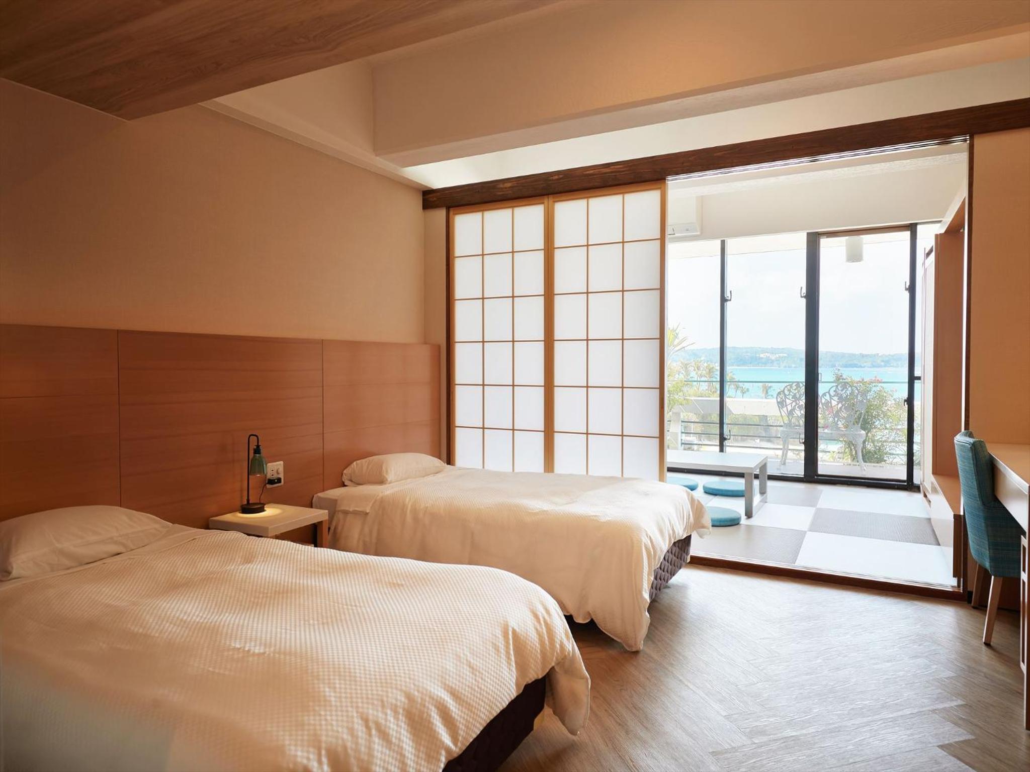 Room with Tatami Area with Sea View photo 3