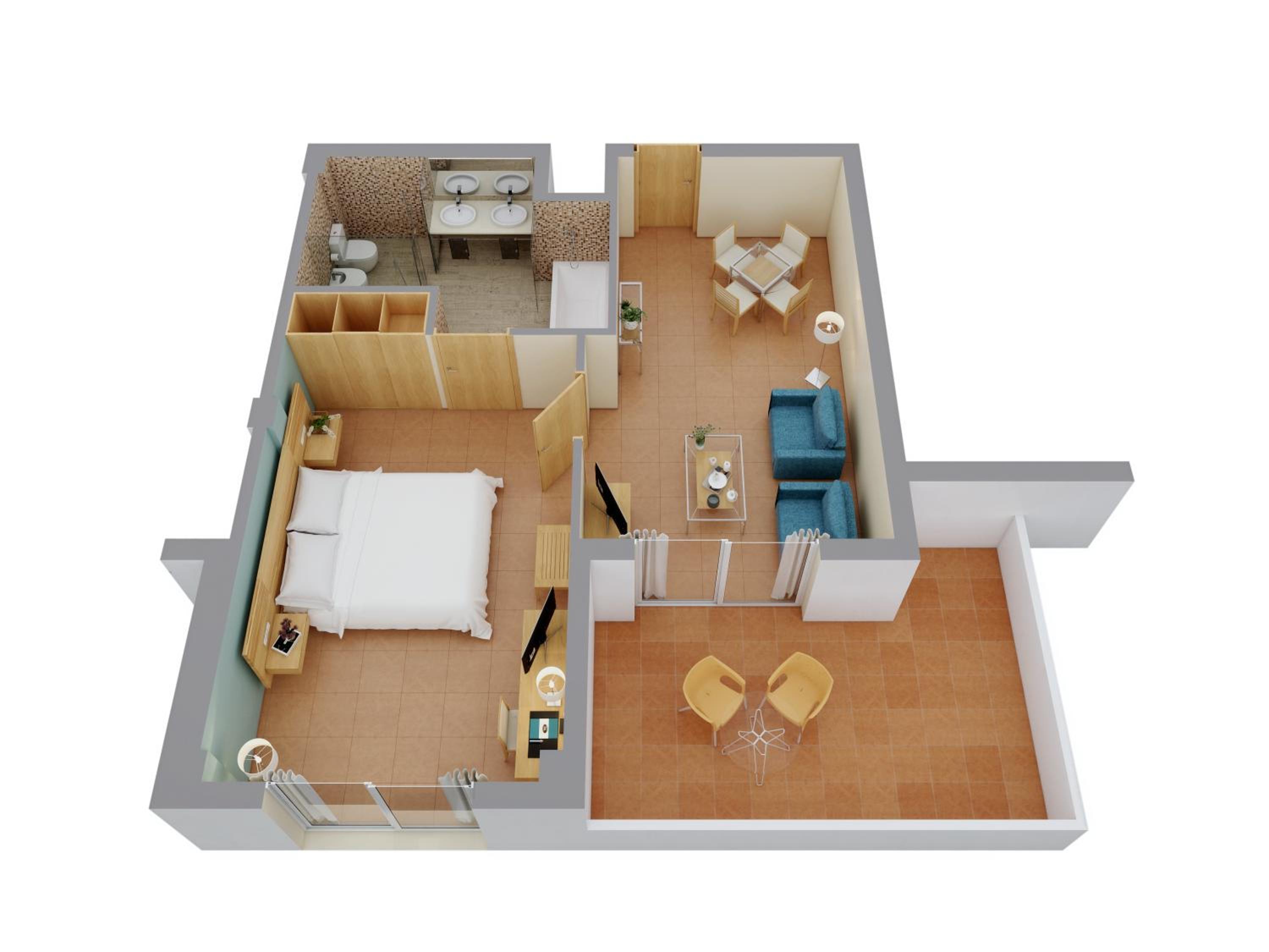 Senior Suite (2 Adults + 1 Child) photo 3