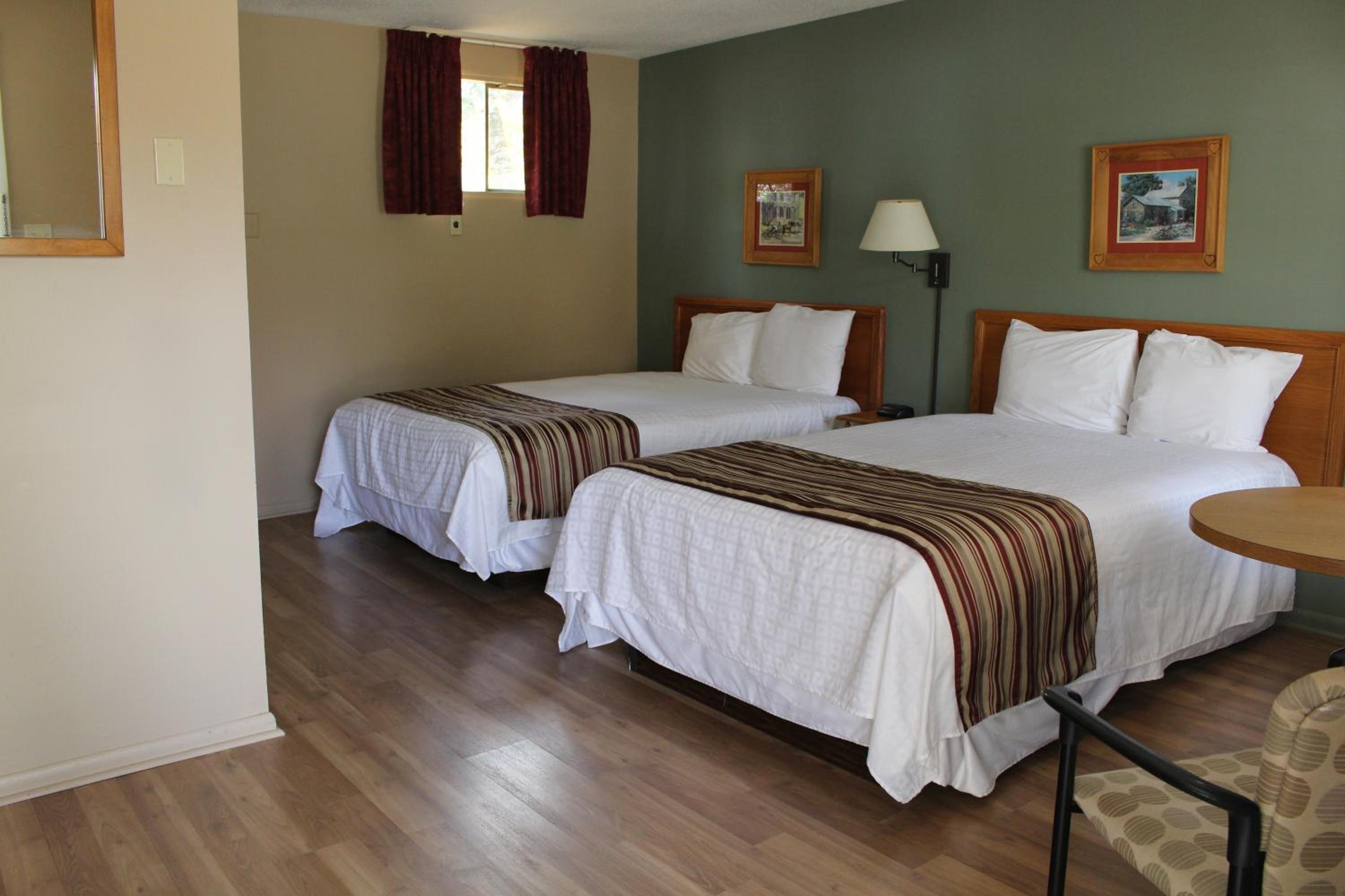 Double Room With Two Double Beds And Pool View
