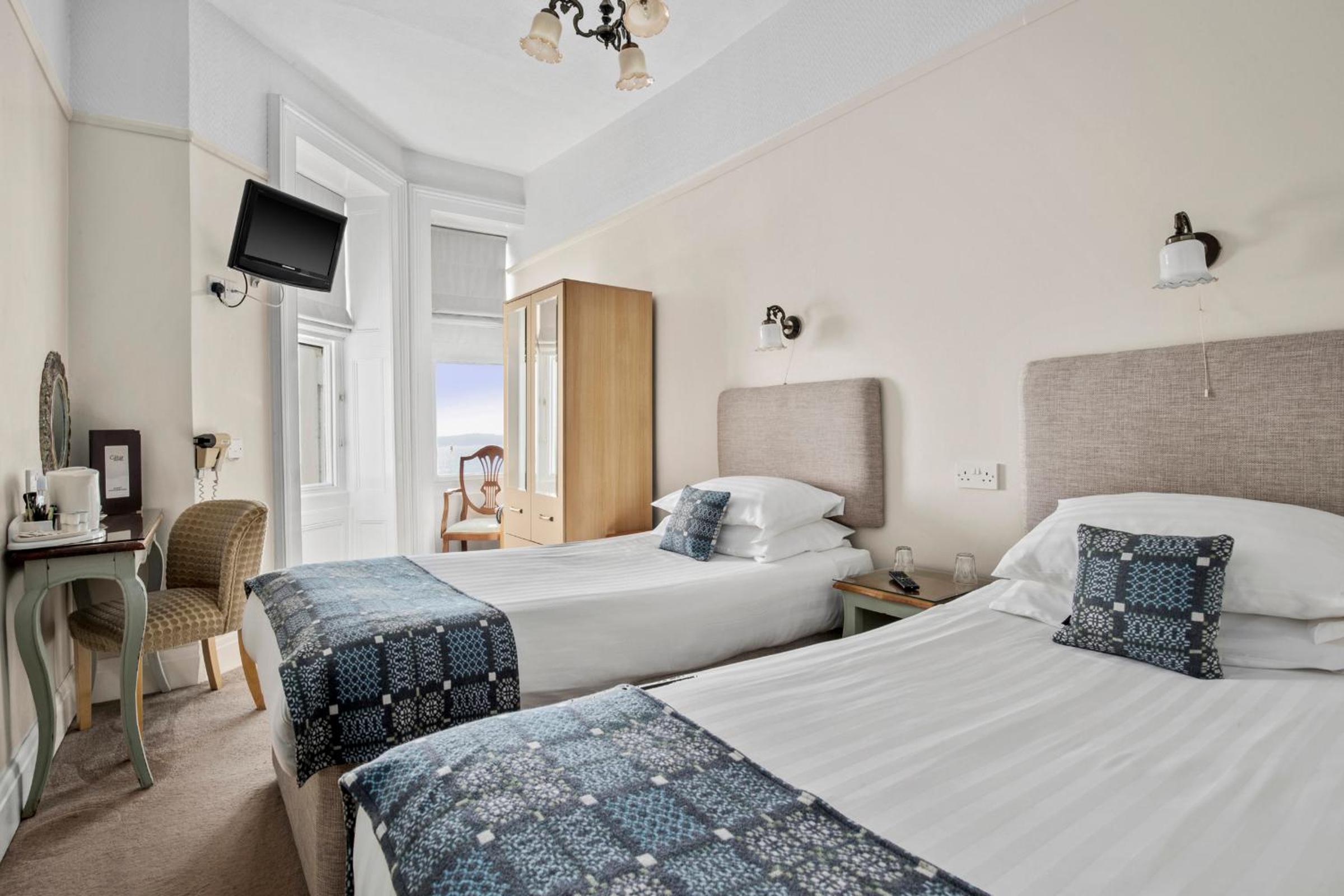 Standard Twin Room with View