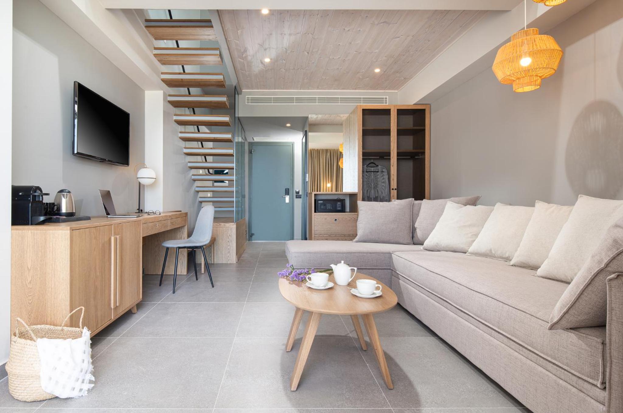 Loft Suite Side Sea View (2 Adults + 1 Child or 3 Adults + 1 Child)