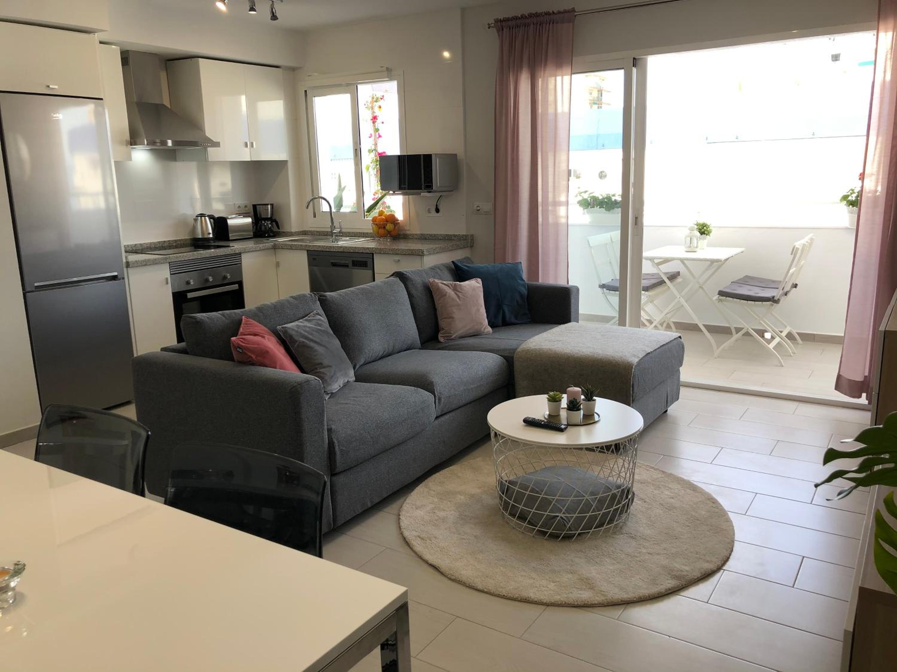 Apartamento con vista al mar