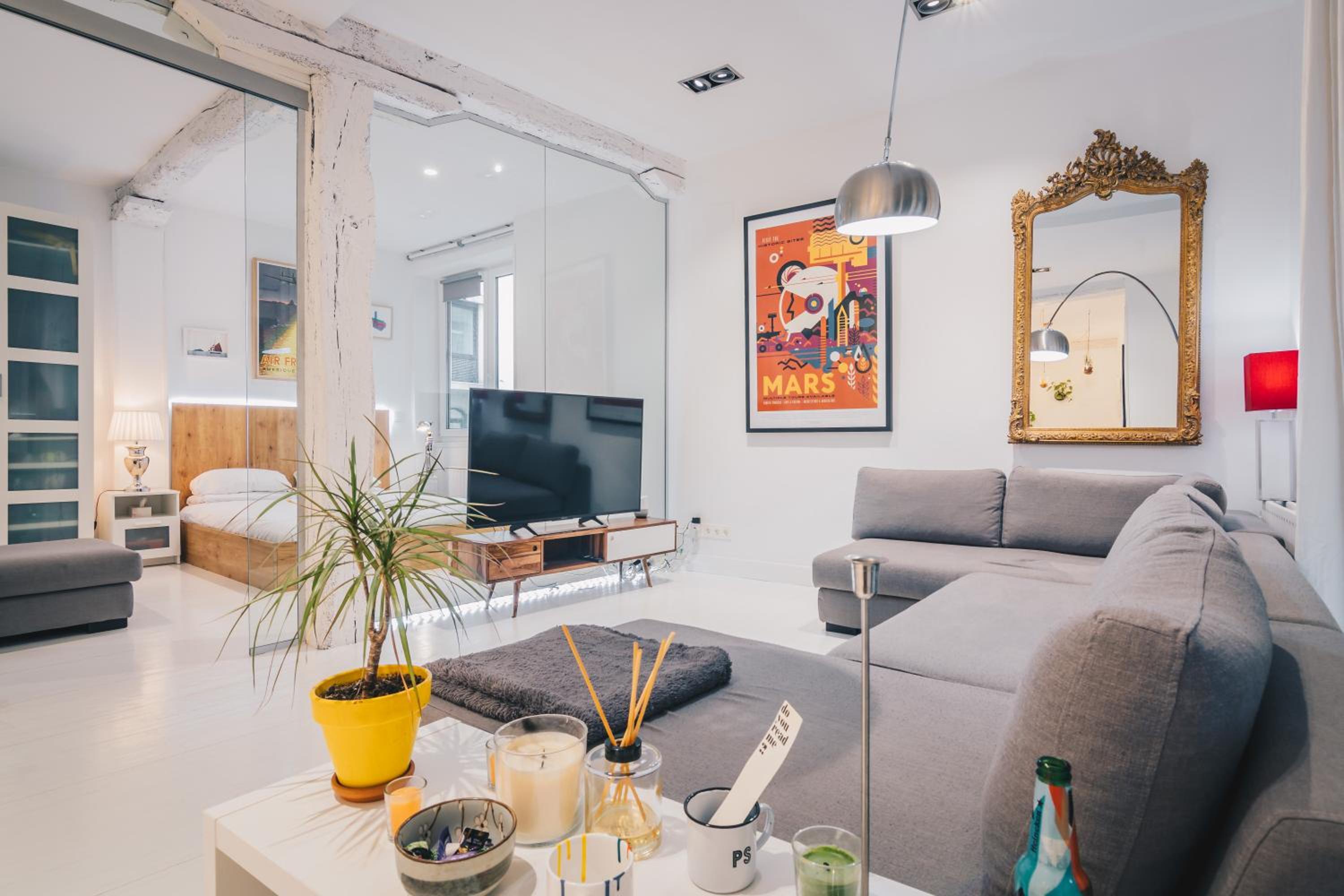 Apartamento de dos habitaciones
