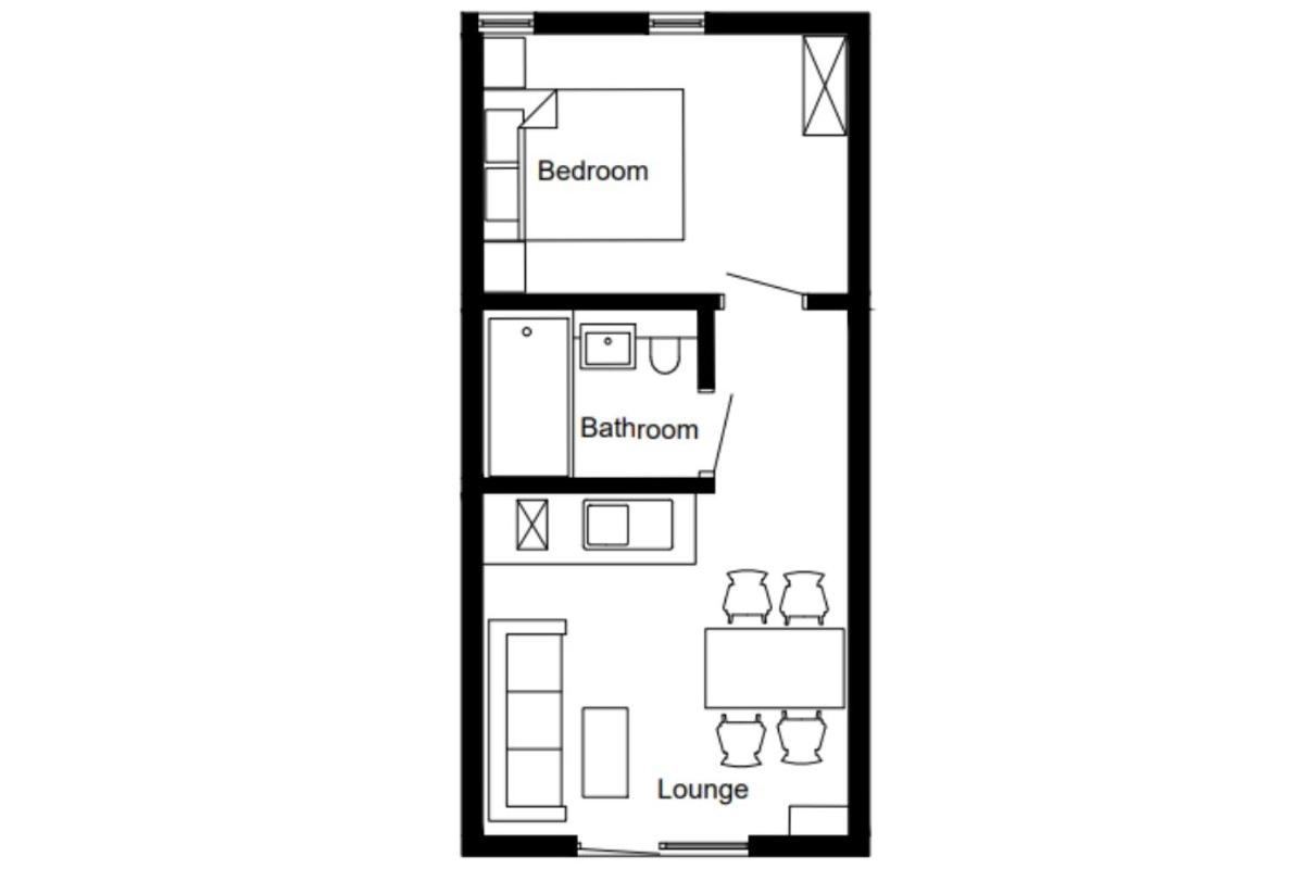 Superior One-Bedroom Holiday Home