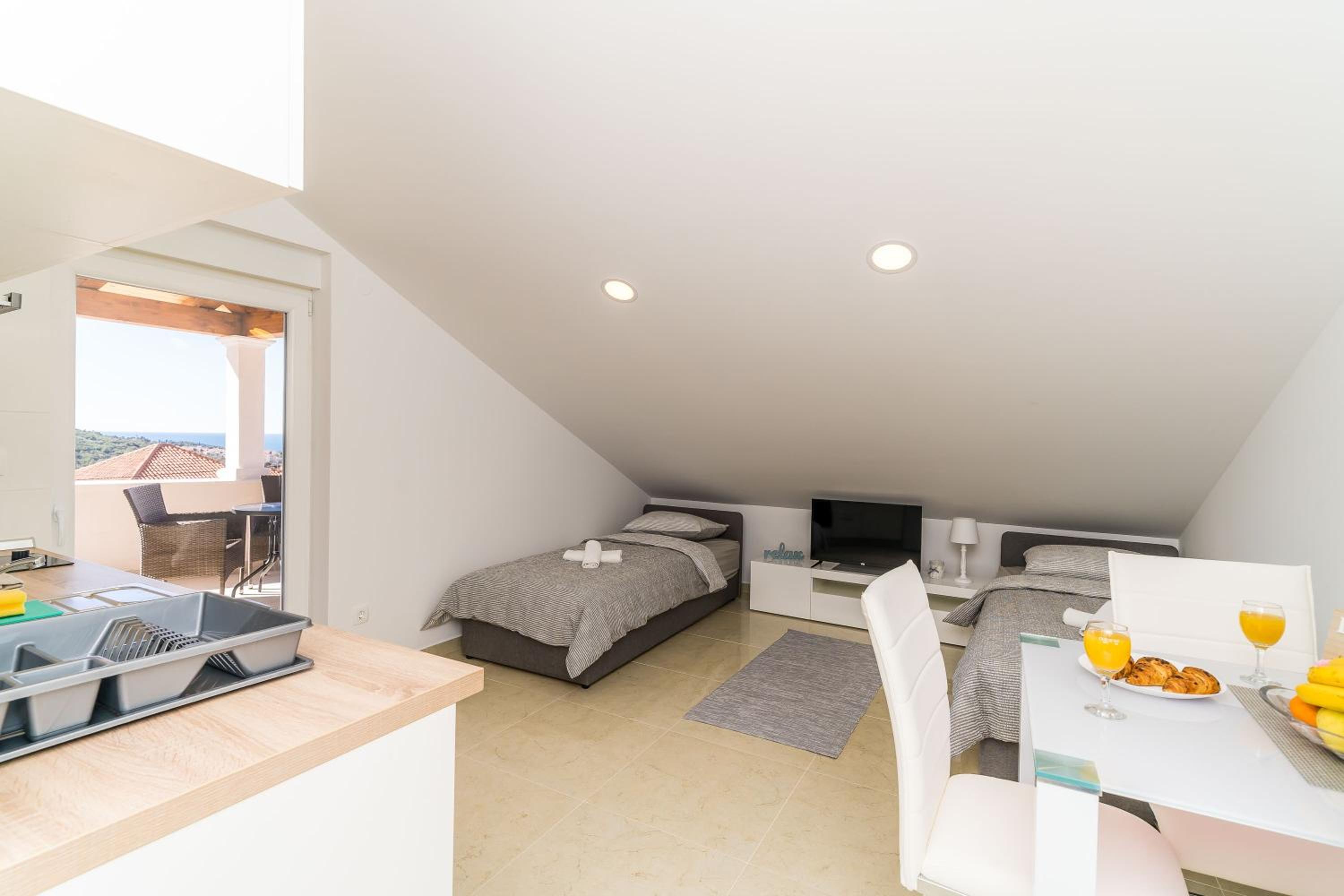Deluxe Studio with Balcony and City View
