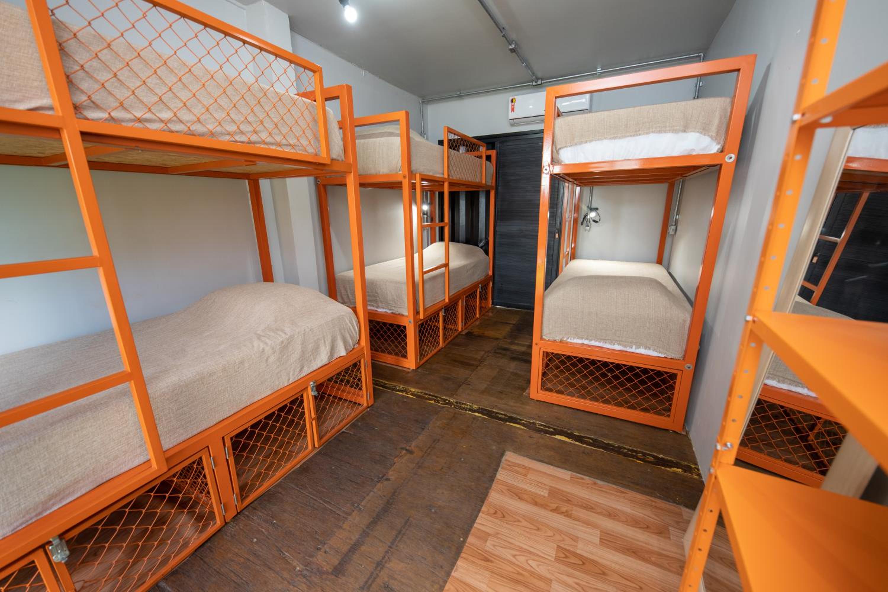 Bed in 6-Bed Female Dormitory Room