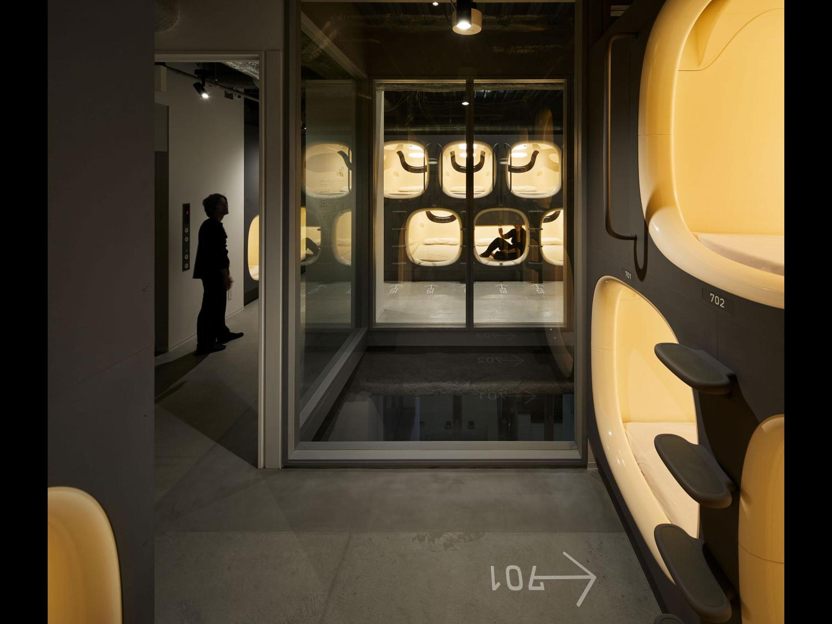 2 Capsule Rooms for Female - Sleep Report Included photo 1