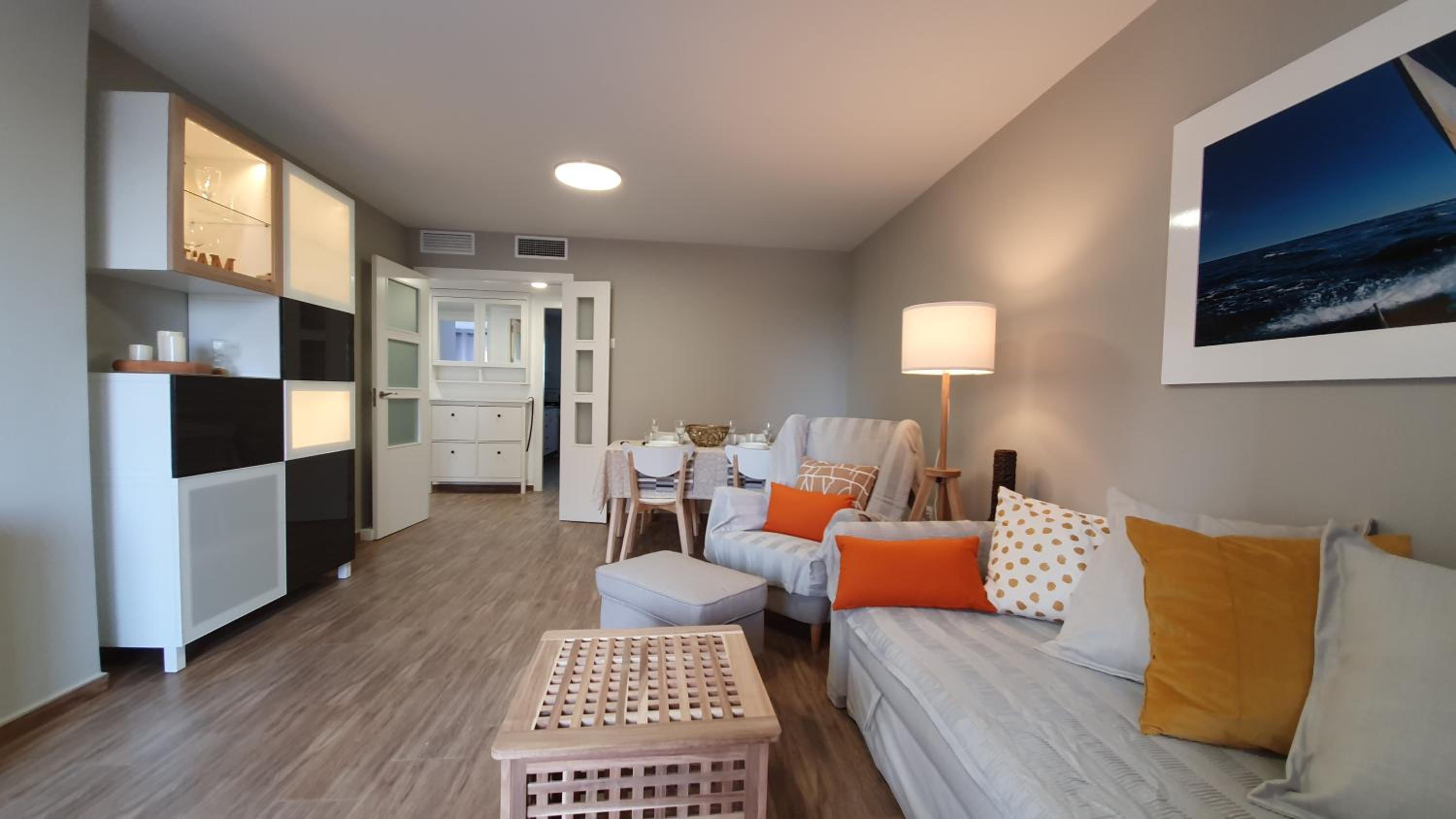 Apartamento de dos habitaciones