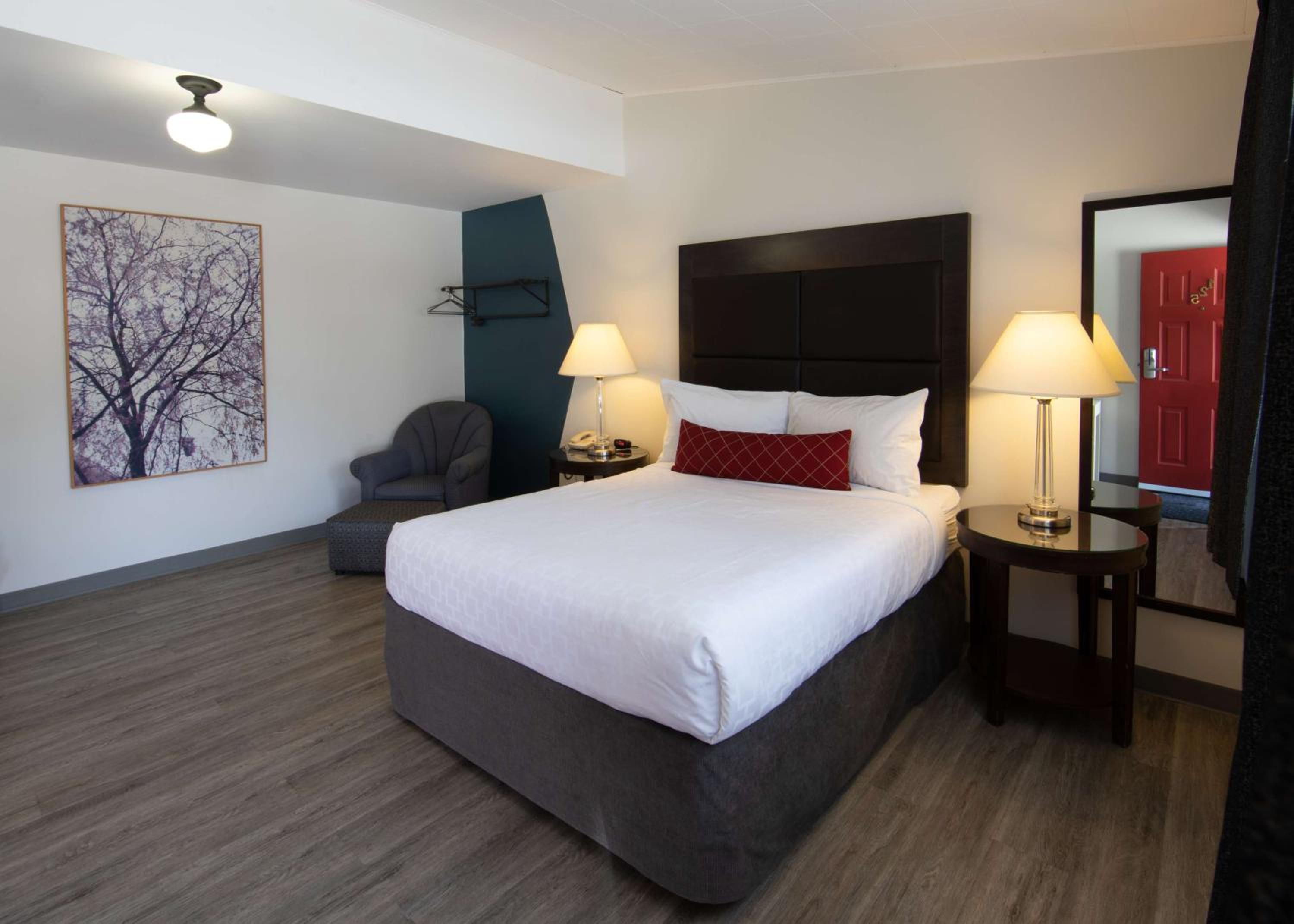 Small Queen Room with Shower Only - No Pets Allowed/Ground Floor/Non-Smoking - Photo 1