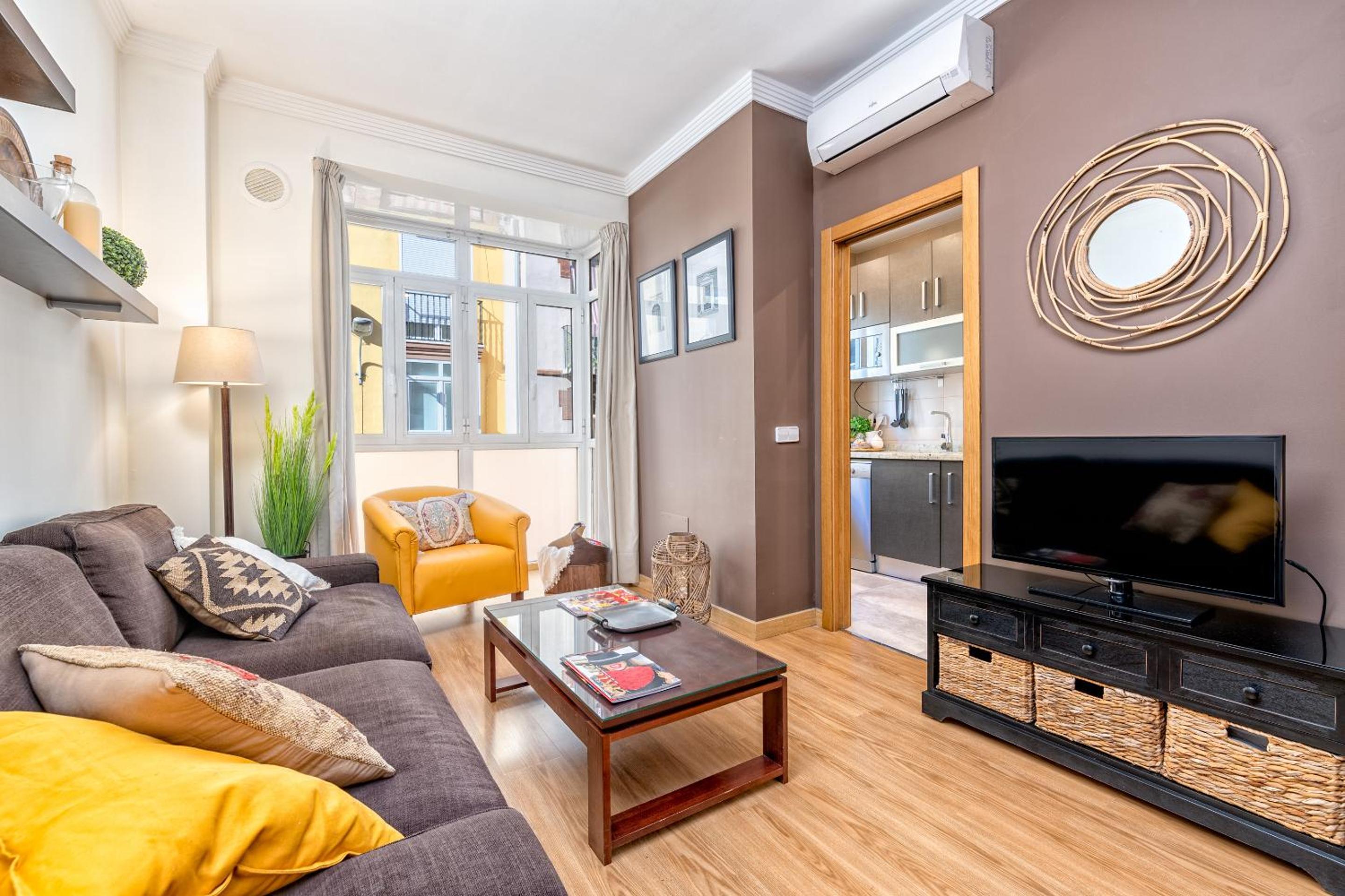 Apartamento de dos habitaciones