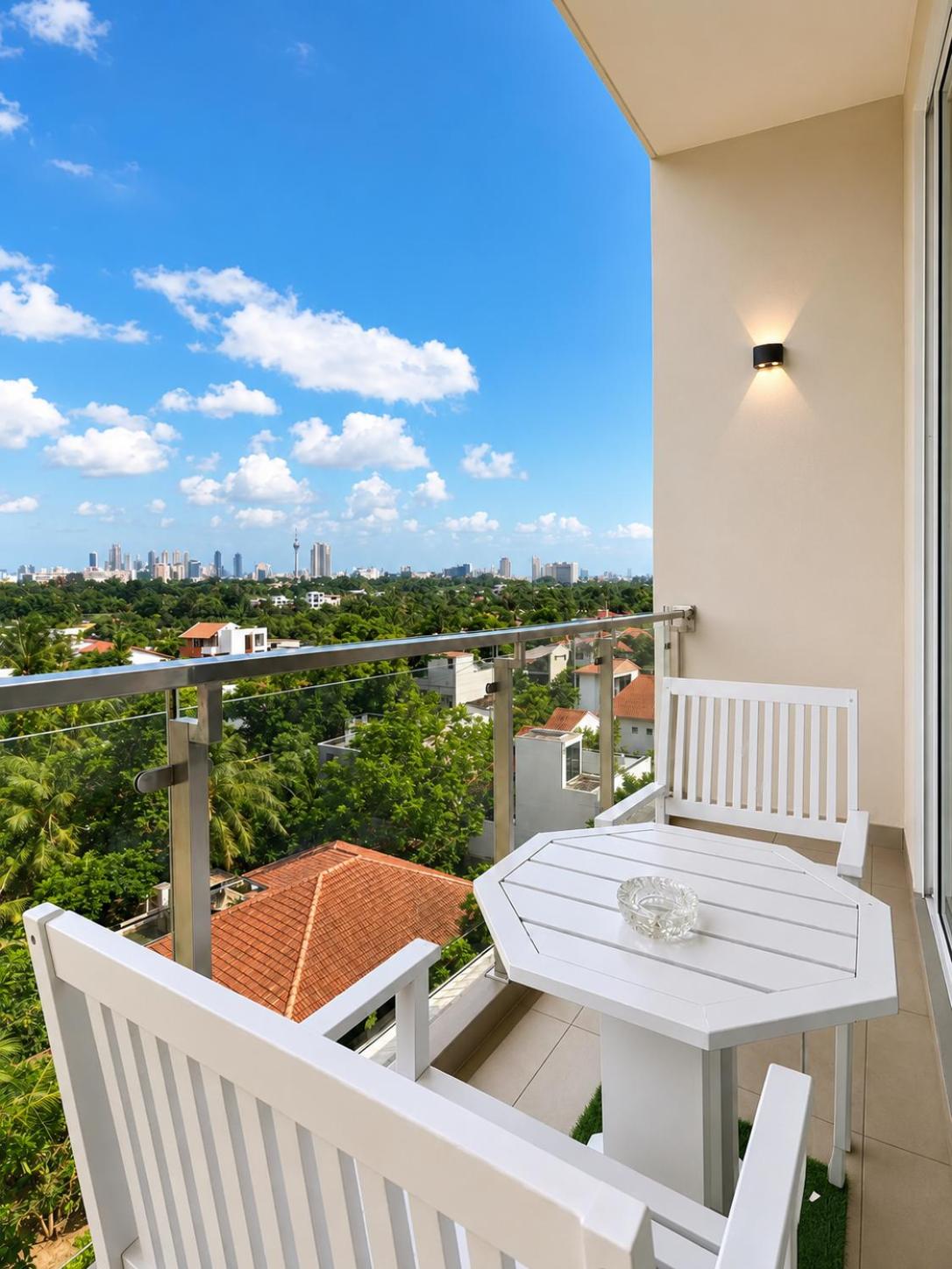 Two-Bedroom Apartment with City View