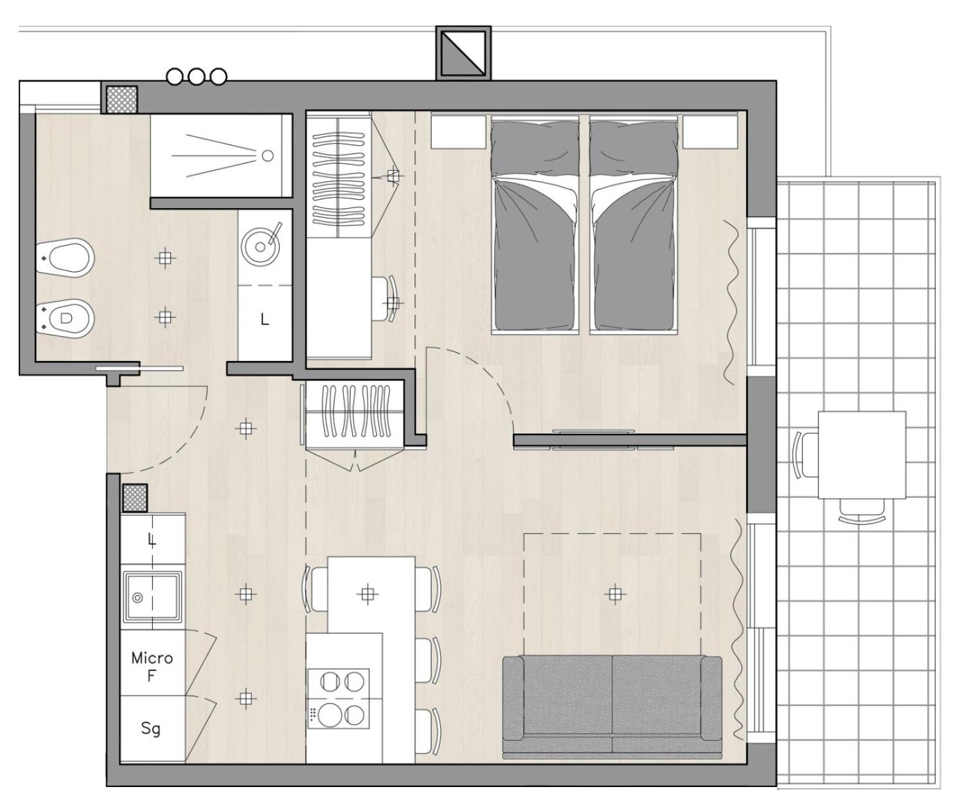 One-Bedroom Apartment - Photo 7