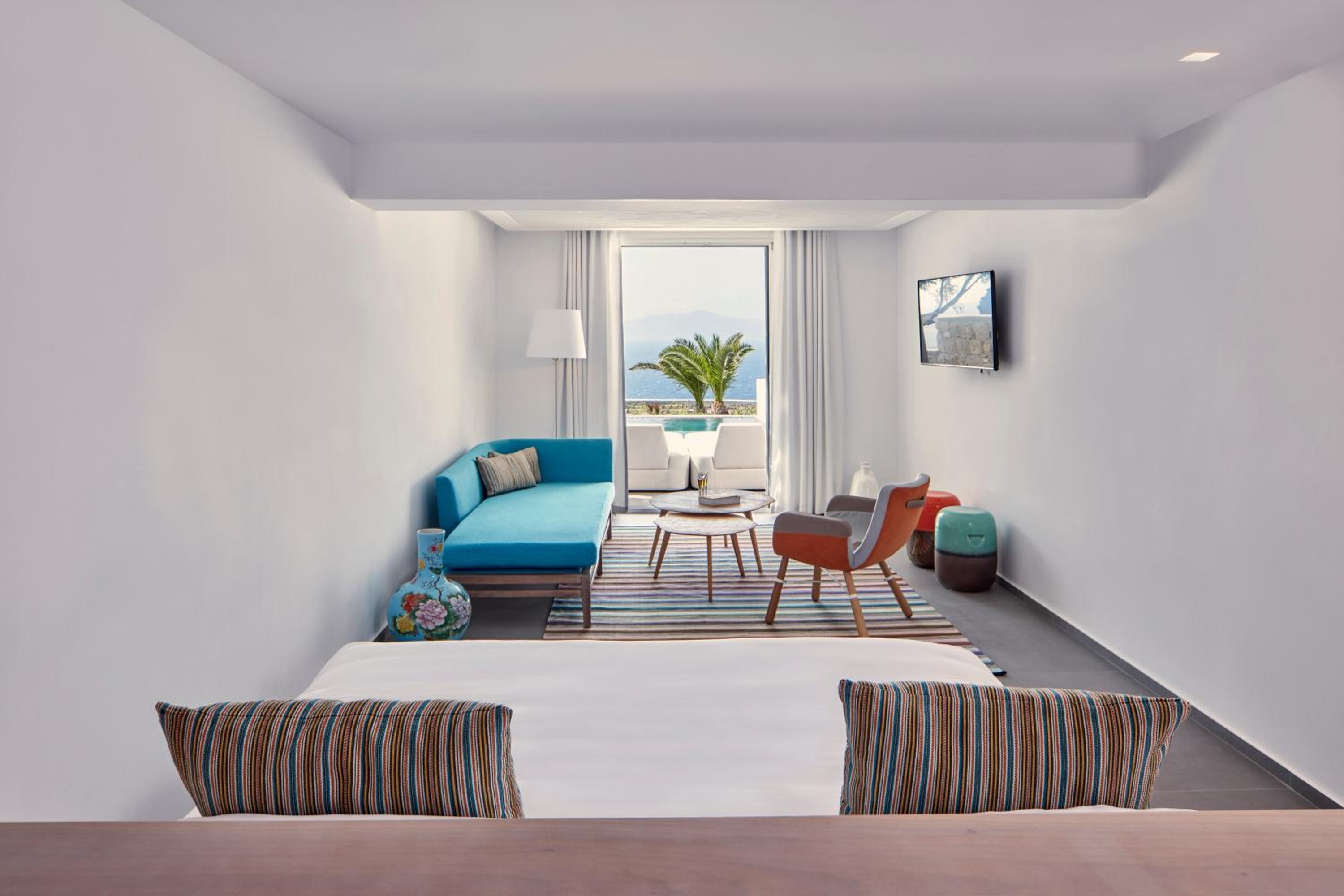 Junior Suite Delos con Vasca Idromassaggio Esterna e Piscina Privata