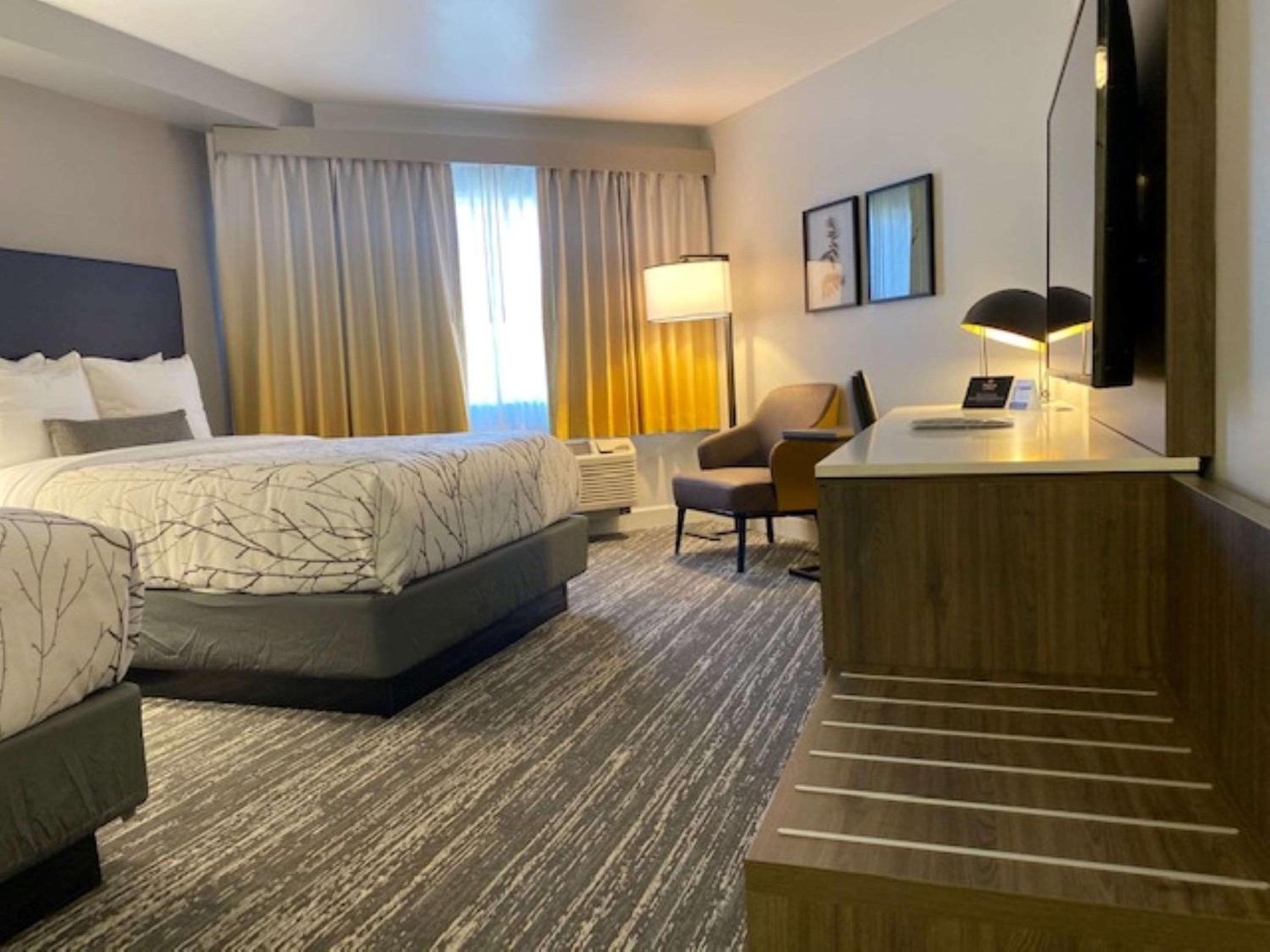 Queen Room with Two Queen Beds with Pool View thumbnail 6