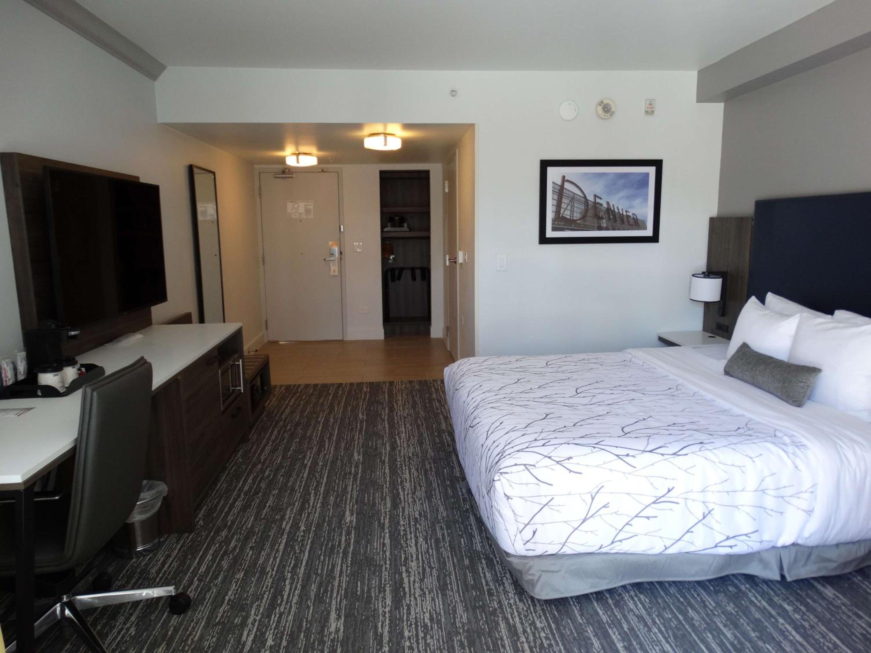 King Room with Mobility Accessible Tub and Sofa Bed