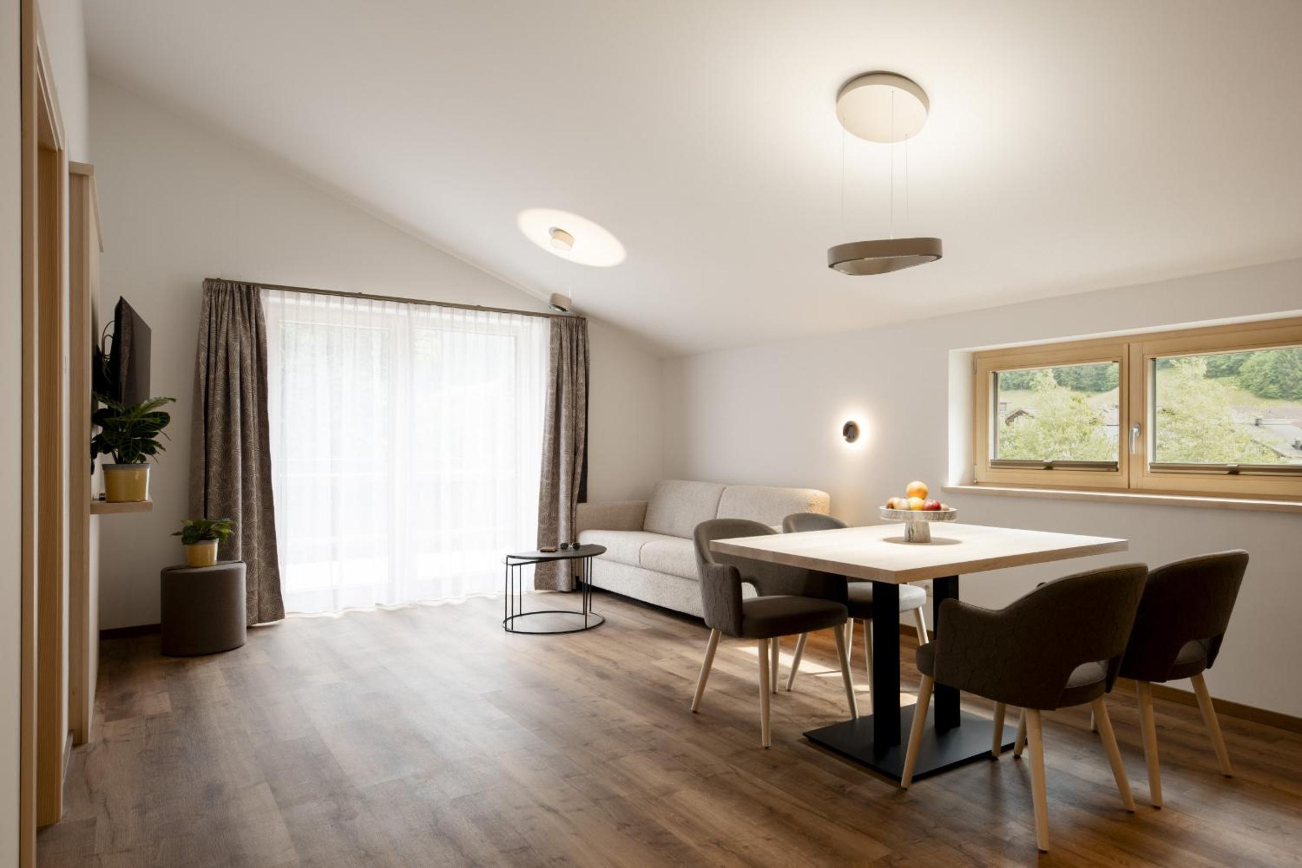 One-Bedroom Apartment with Balcony and Mountain View
