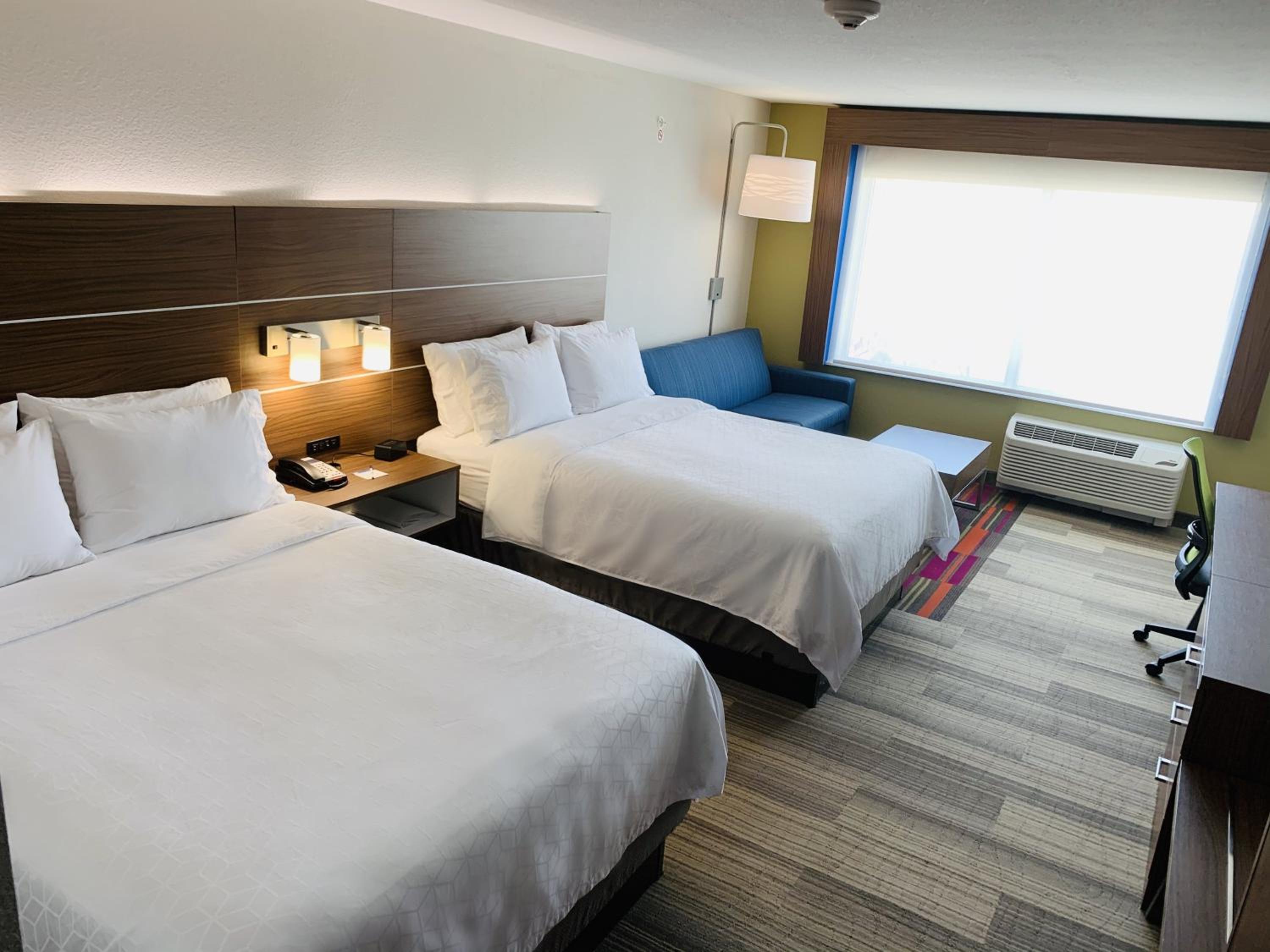 Queen Suite with Two Queen Beds and Sofa Bed