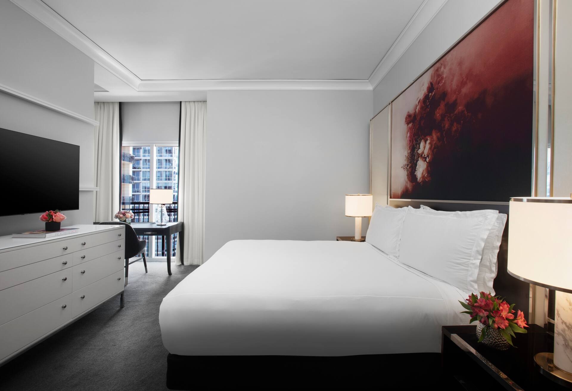 Junior Suite W/ Fireplace- Mob Acc W/ Ri Shwr