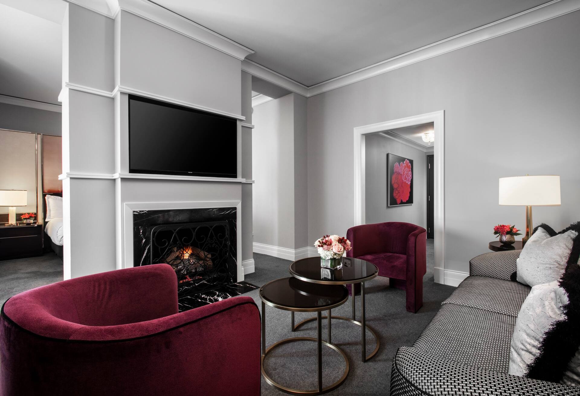 Junior Suite with Fireplace