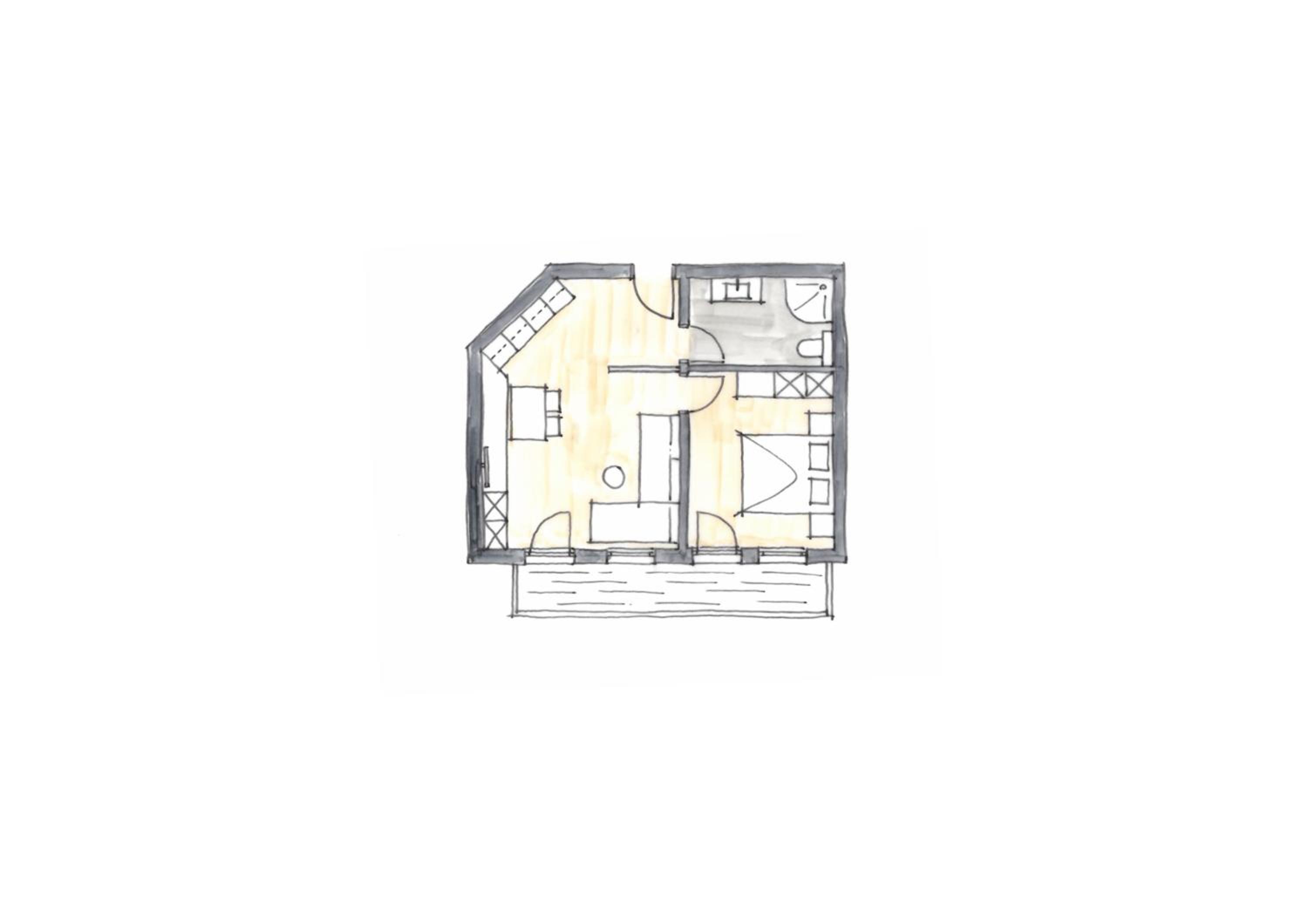 One-Bedroom Deluxe Apartment with Mountain View - Photo 15