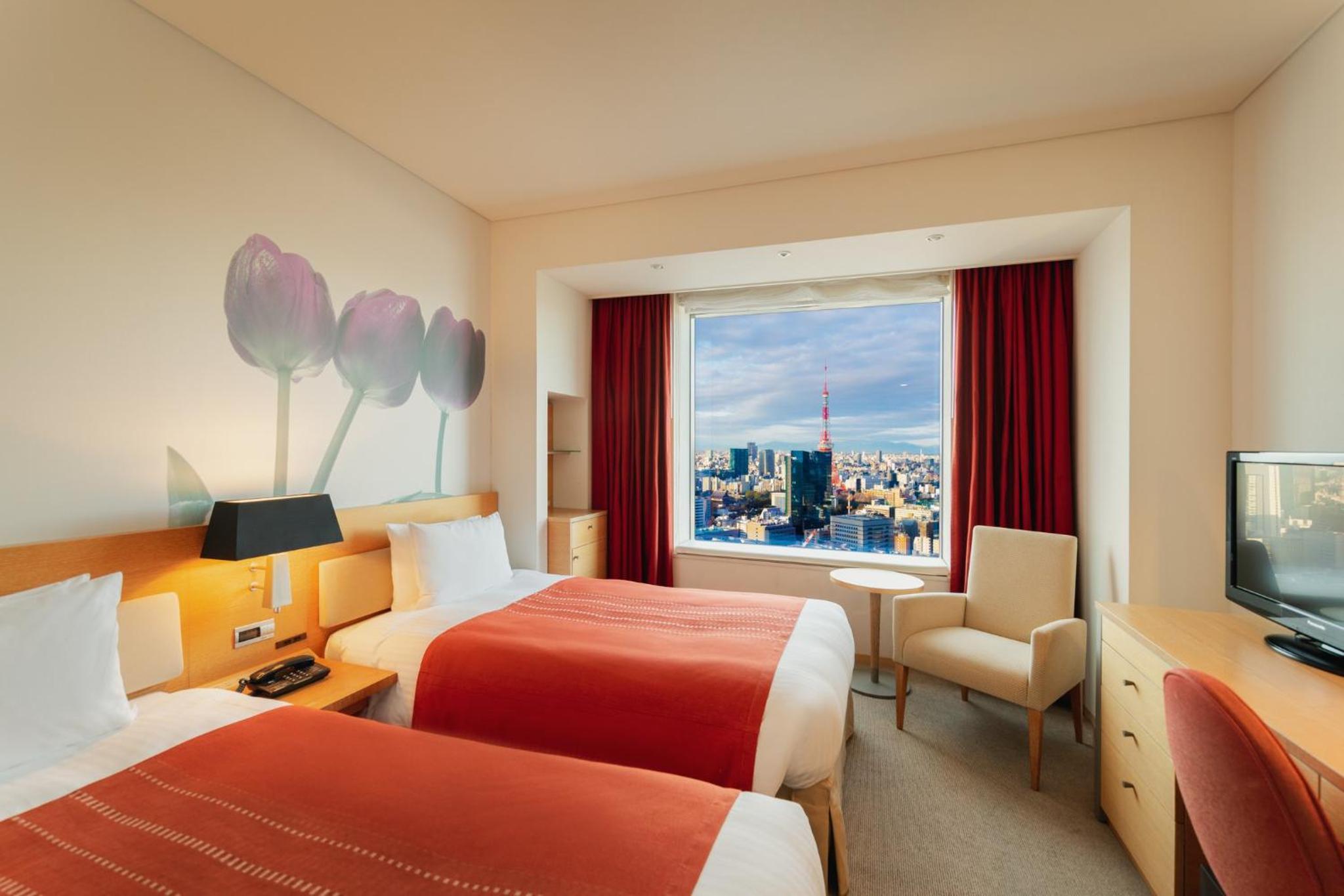 Twin Room Tokyo Tower Side - Non Smoking - Above 26th floor