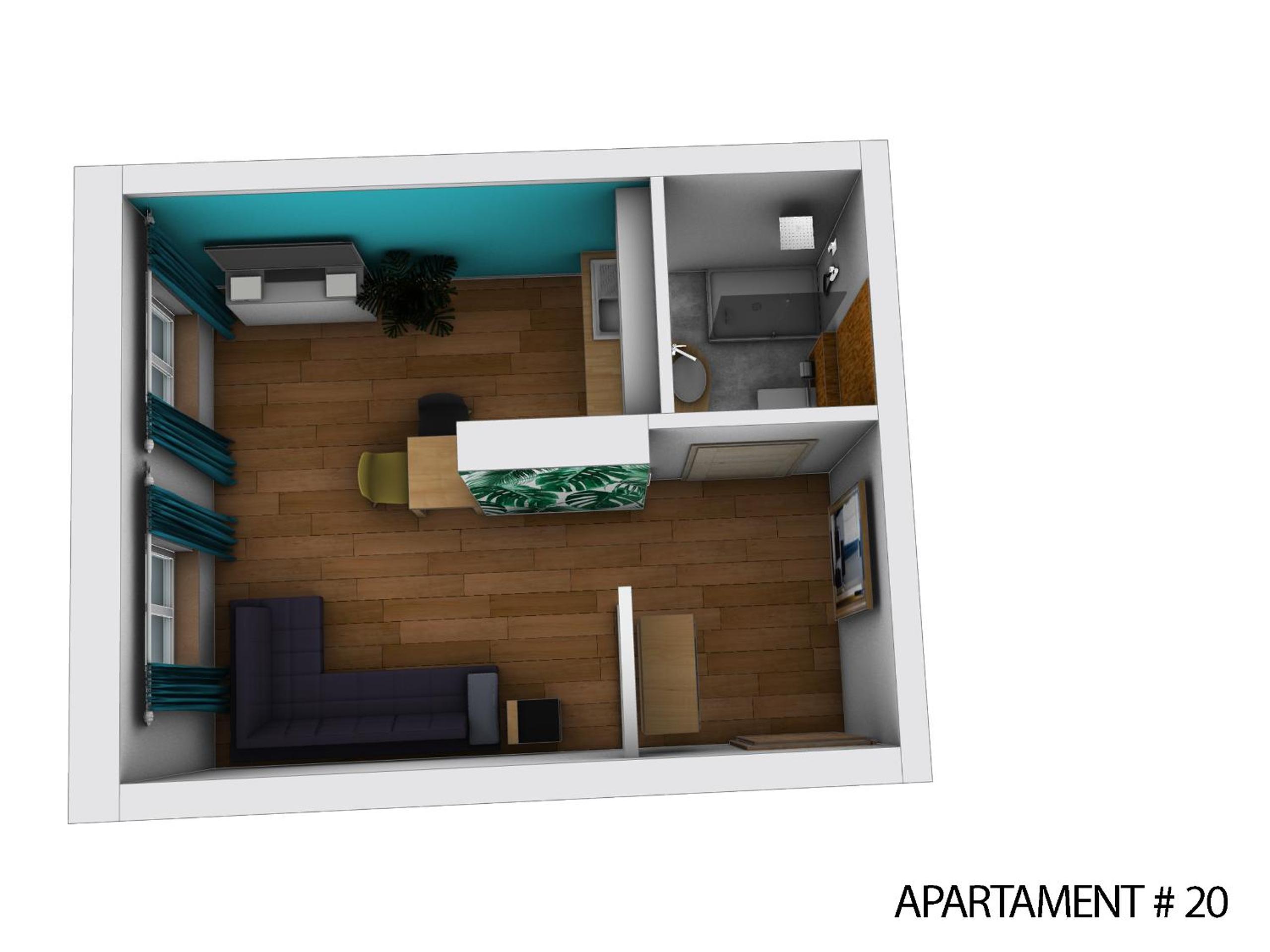 Studio Apartment - Photo 12