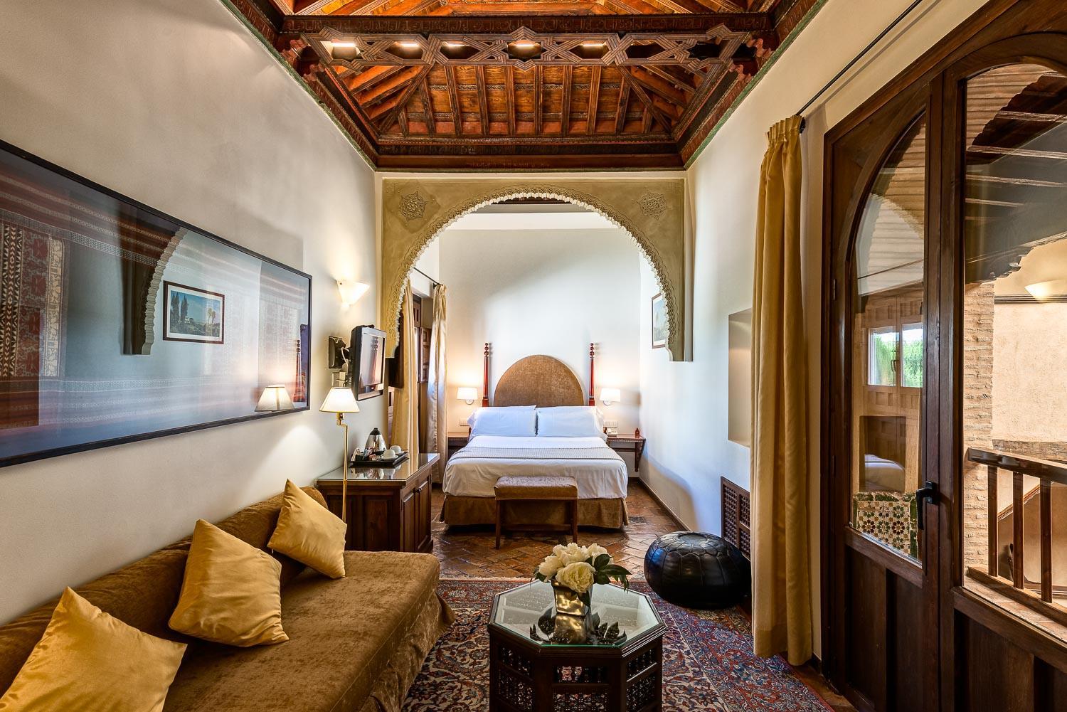 Habitación Doble Deluxe con vista lateral a la Alhambra