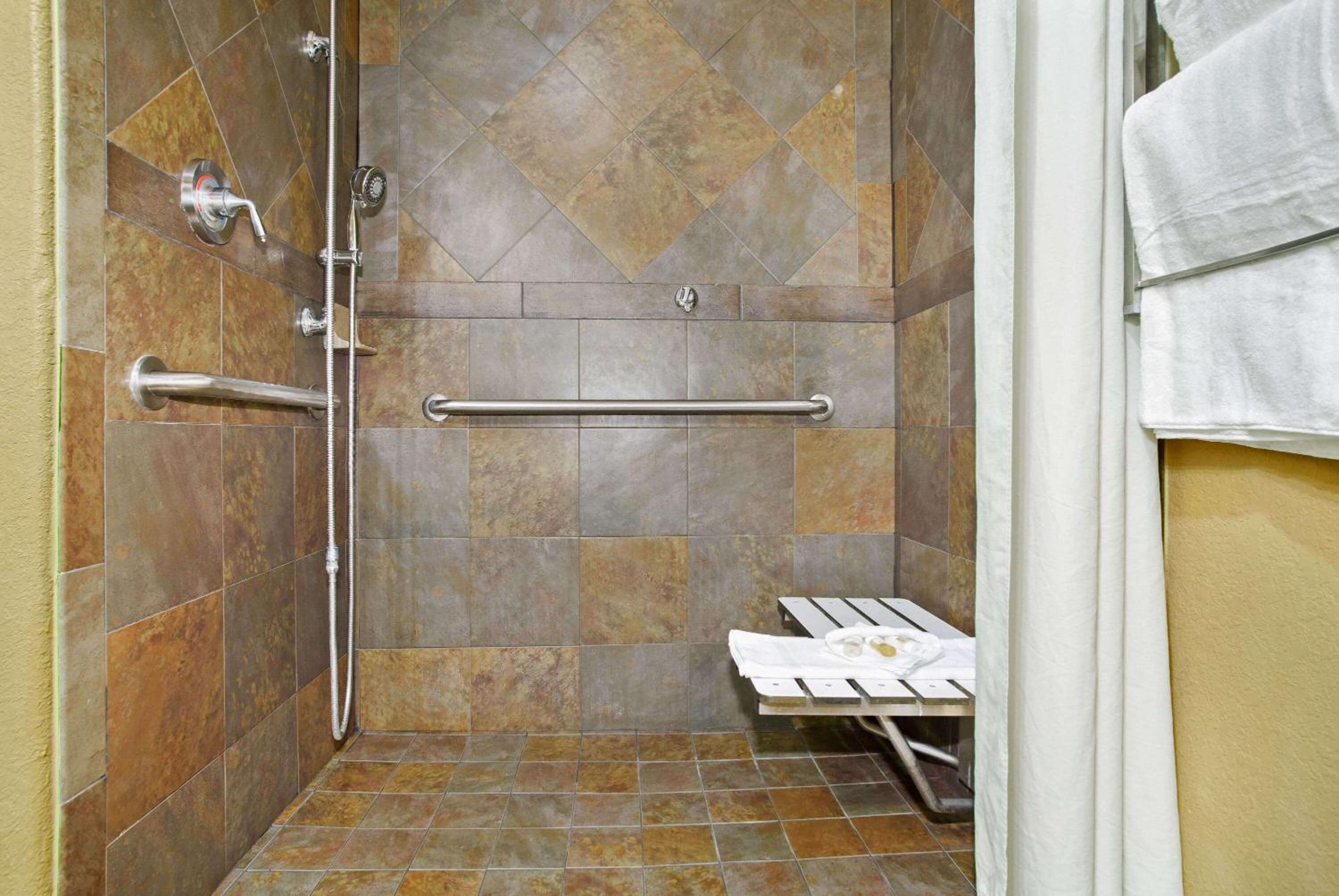 1 King Bed, Dlx Mobility/Hearing Access RM, Patio Lake View, Roll-In Shower,NSMK - Photo 3