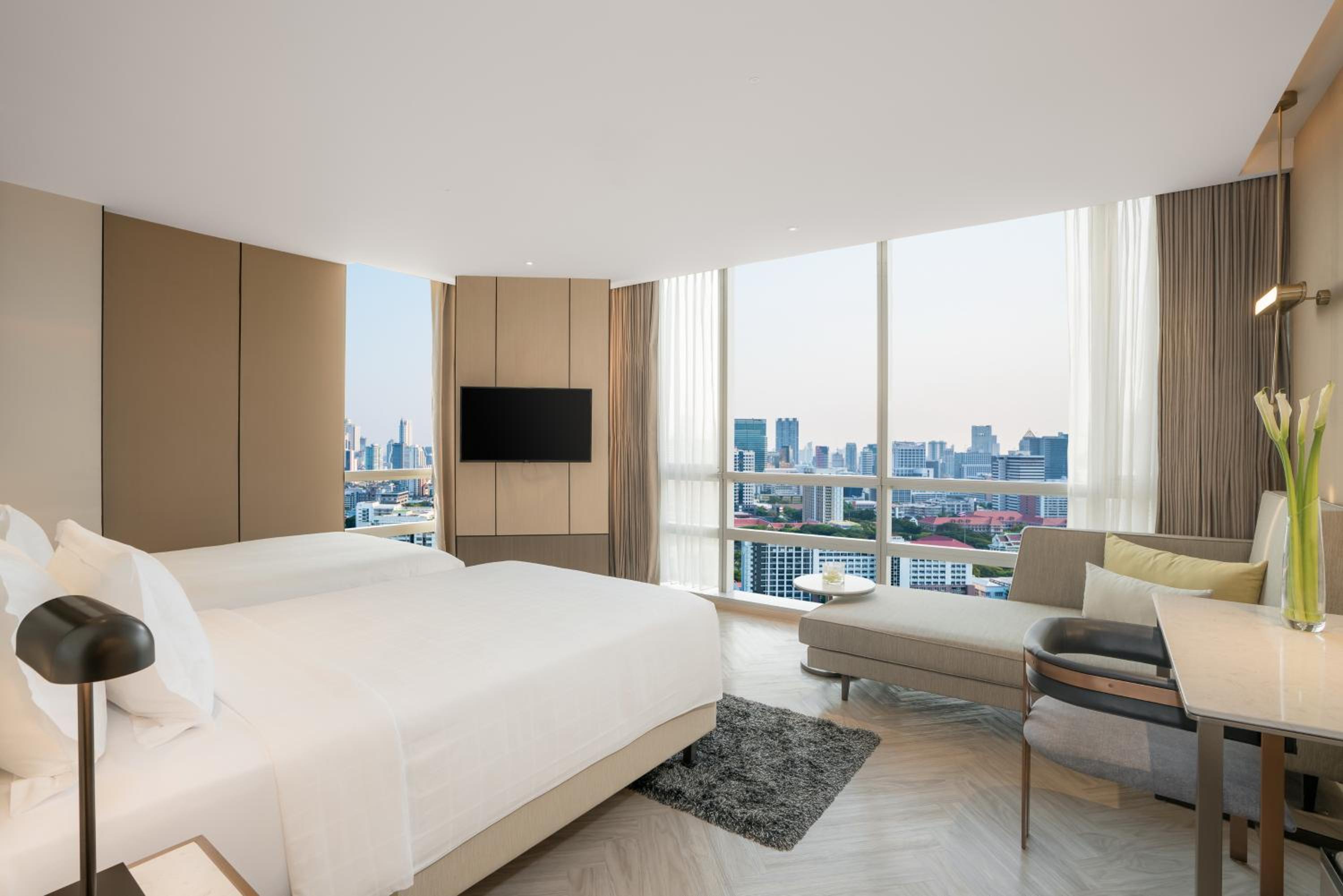 Grande Chambre d'Angle Lits Jumeaux Deluxe