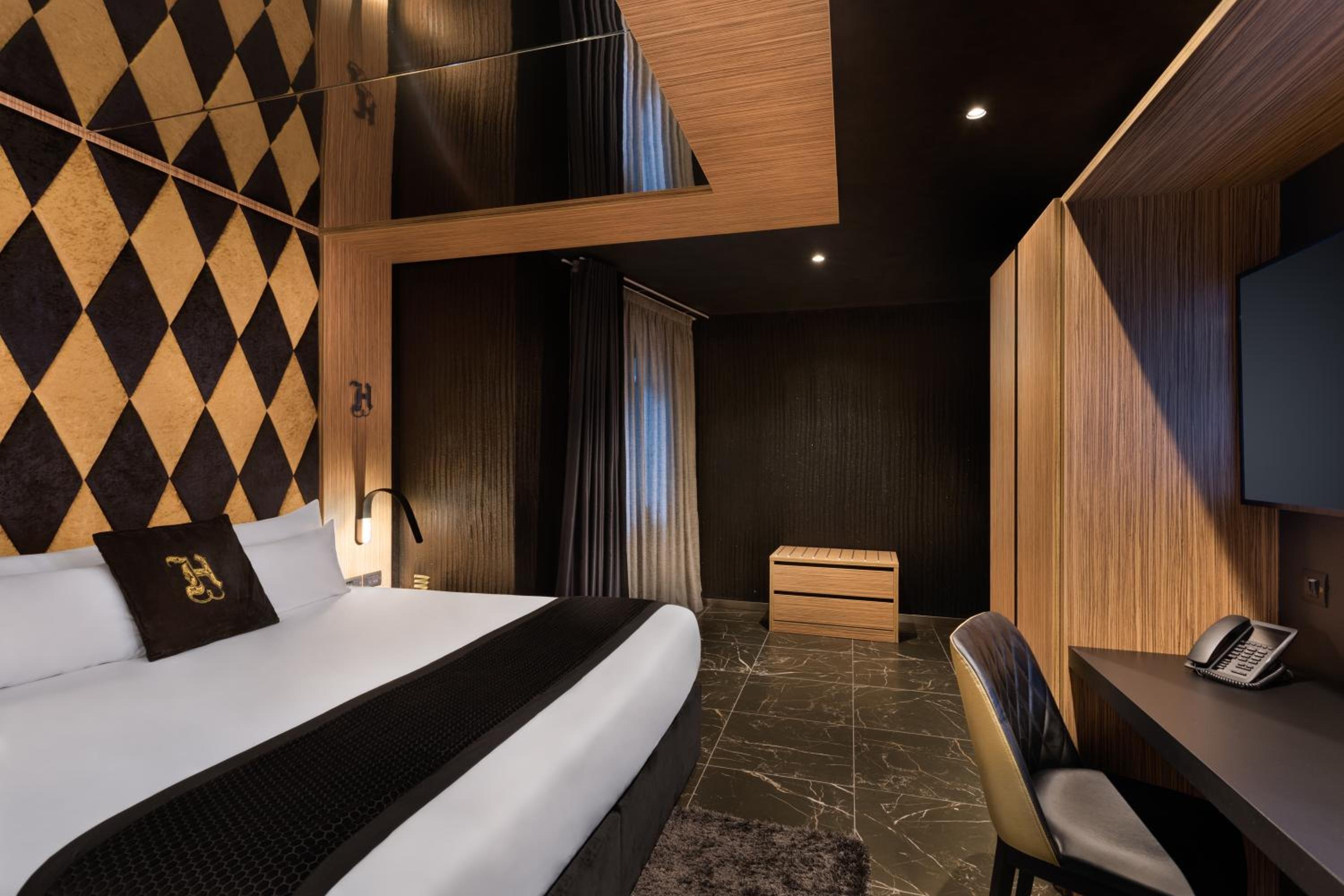 Habitación elegante con acceso al spa