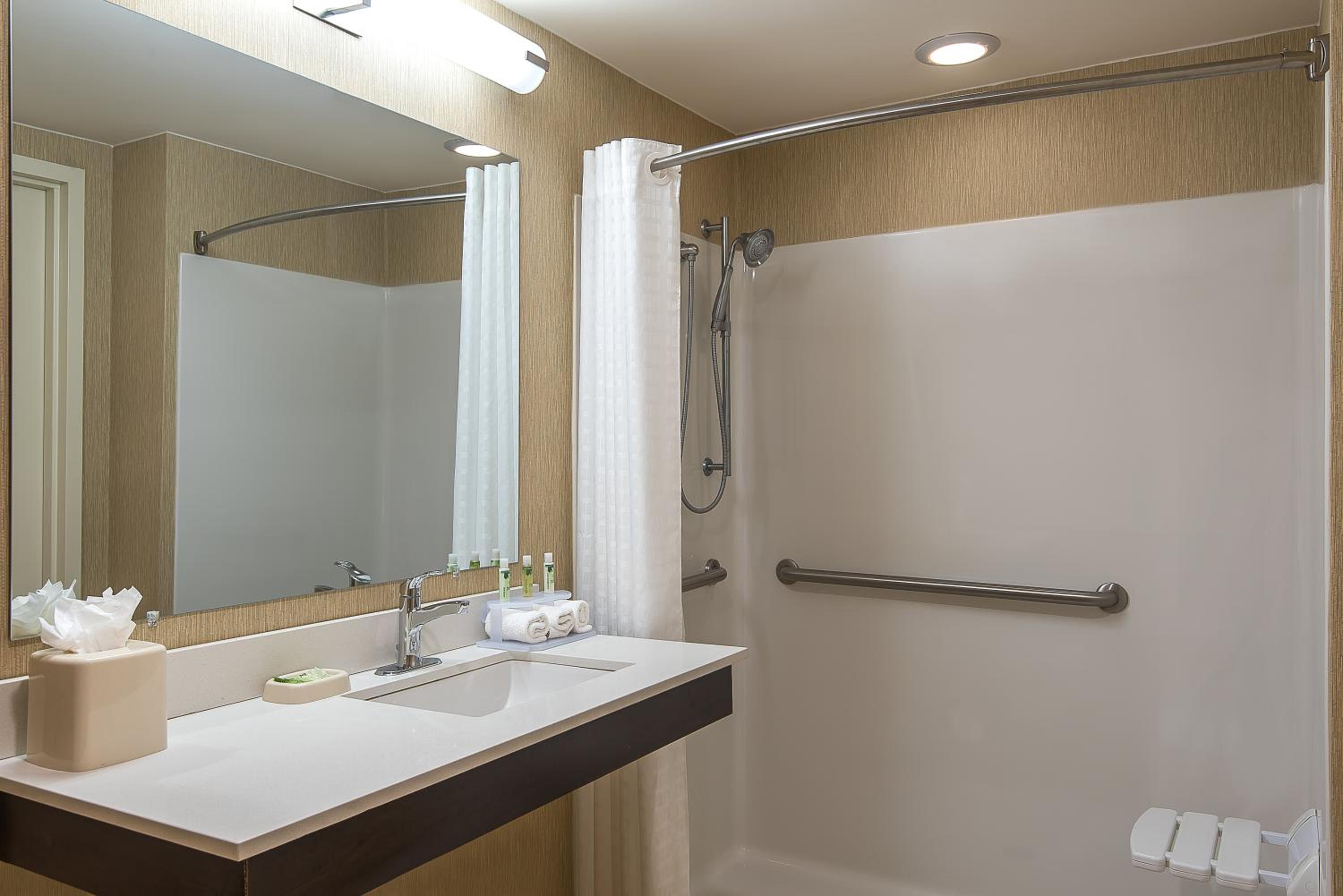 Standard King Room with Mobility Accessible Roll-In Shower photo 2