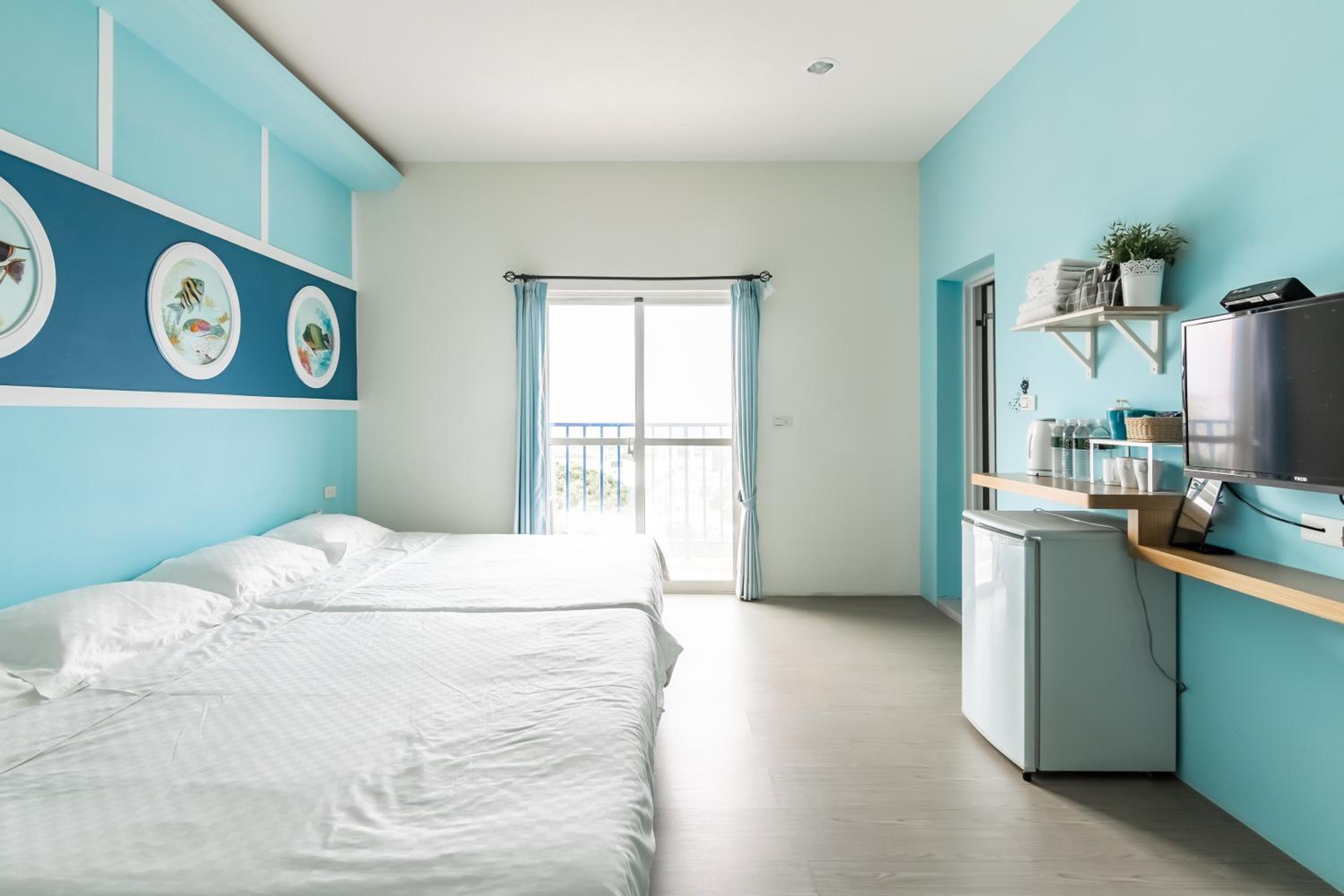 Sea View Family Room with Balcony