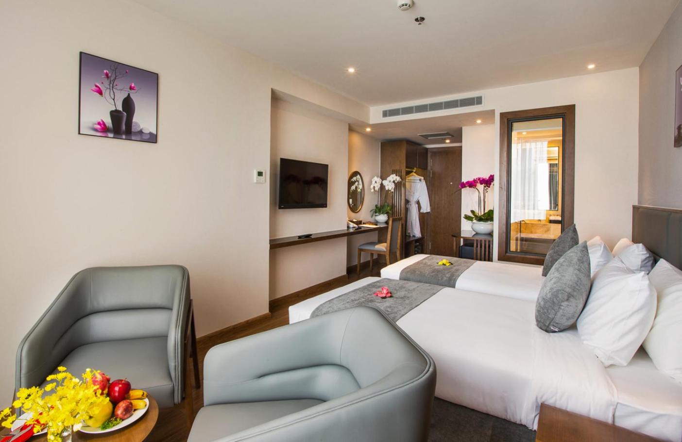Deluxe Double or Twin Room with City View