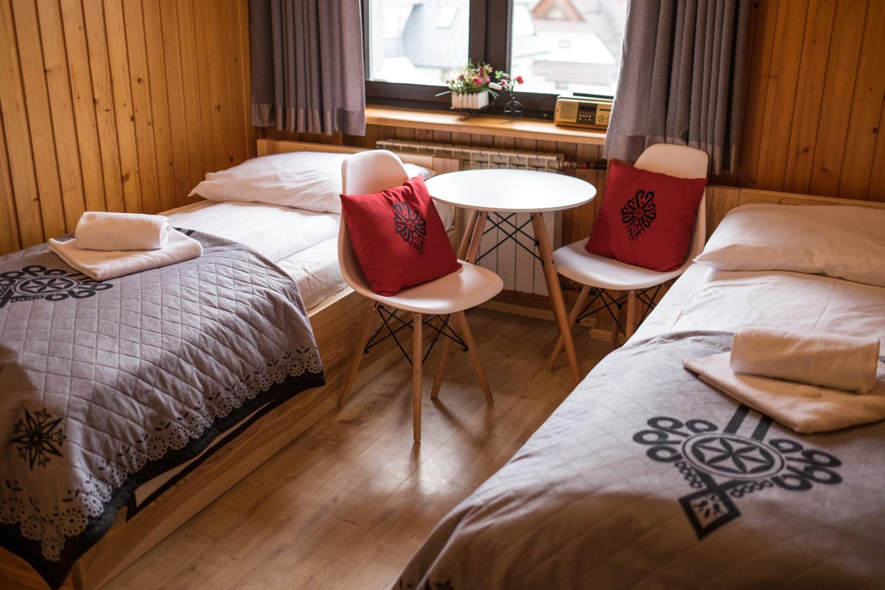 Twin Room with Shared Bathroom Outside the Room
