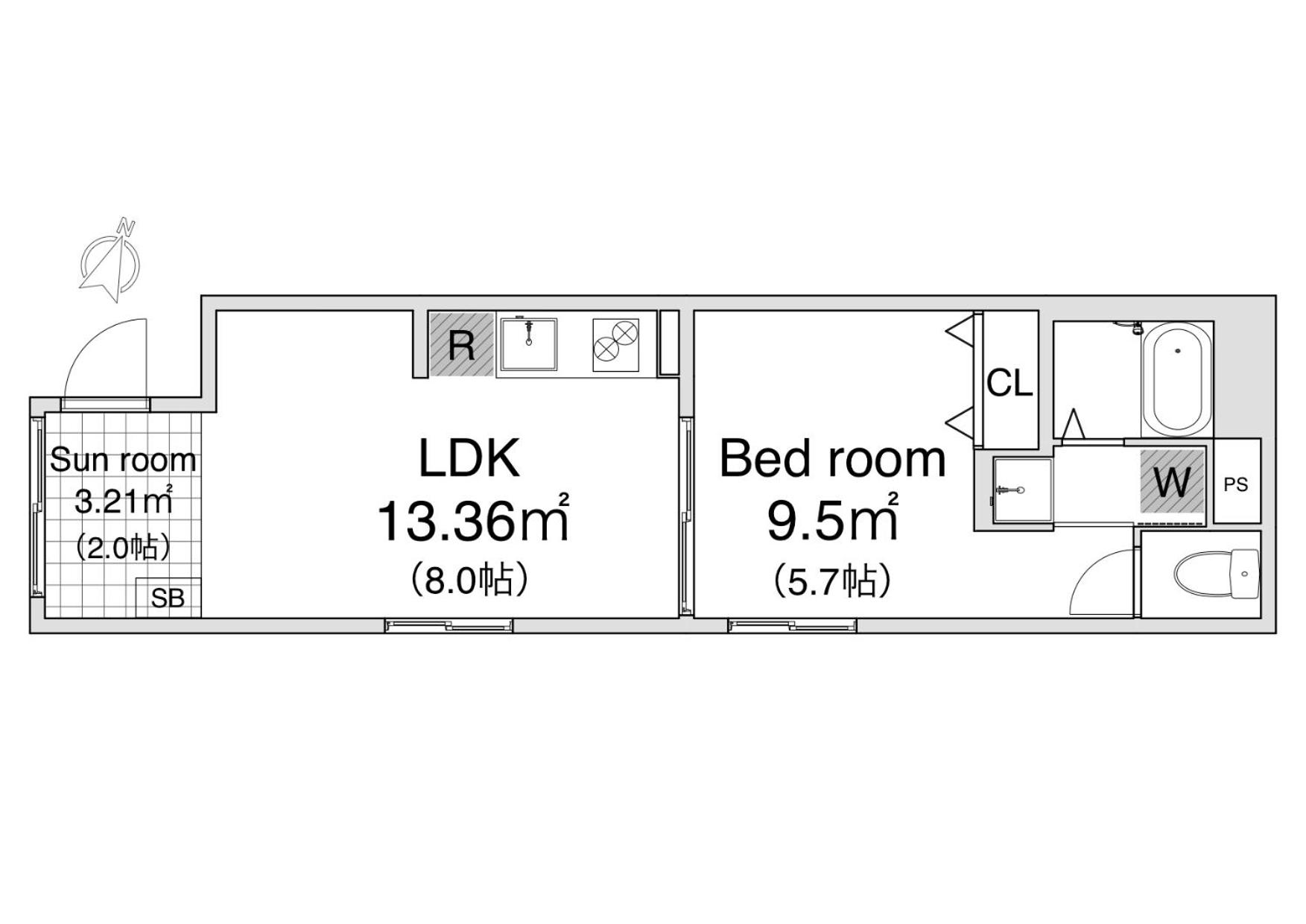 One-Bedroom Apartment photo 2