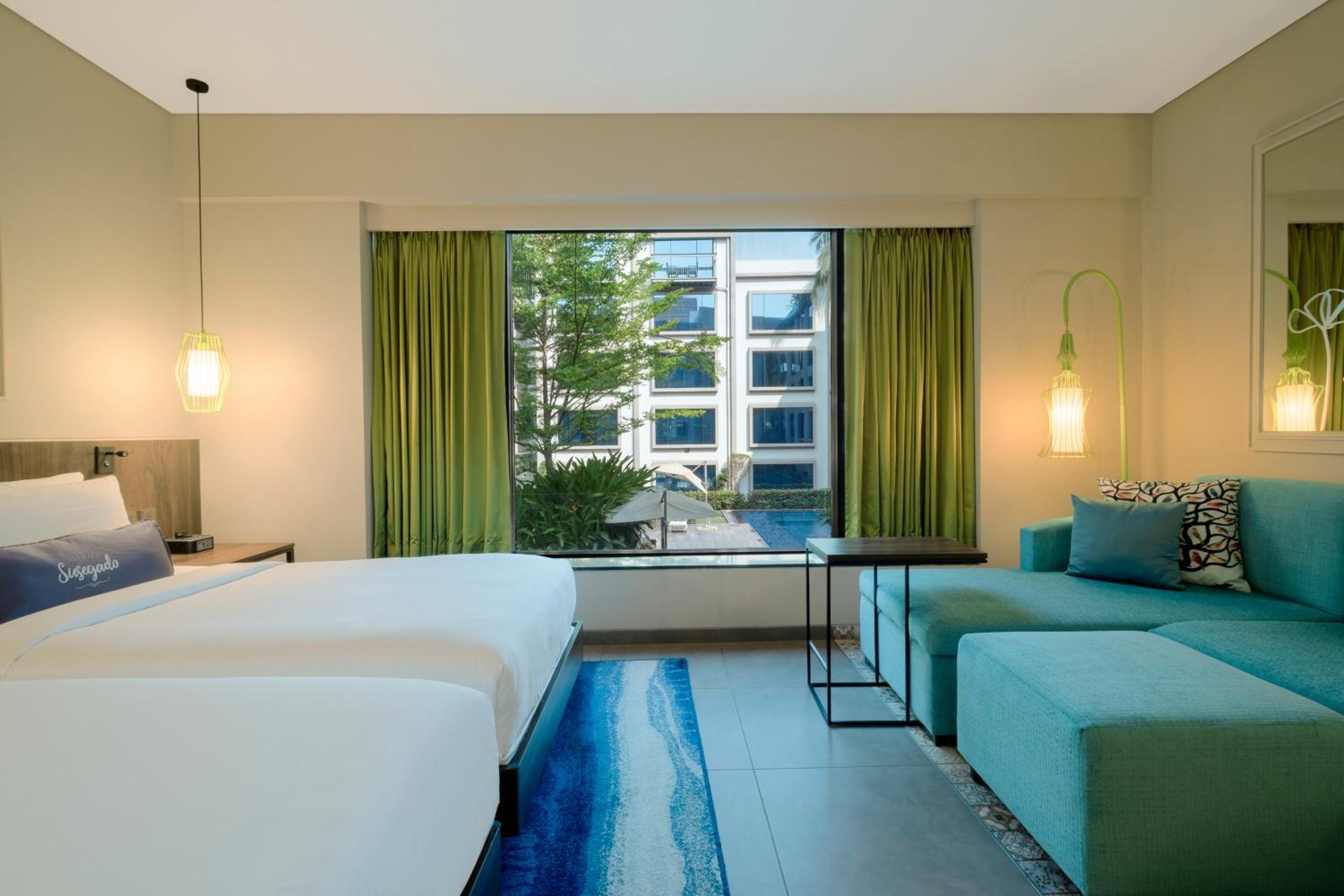 Twin Room with Pool View (15% discount on F&B and Spa)