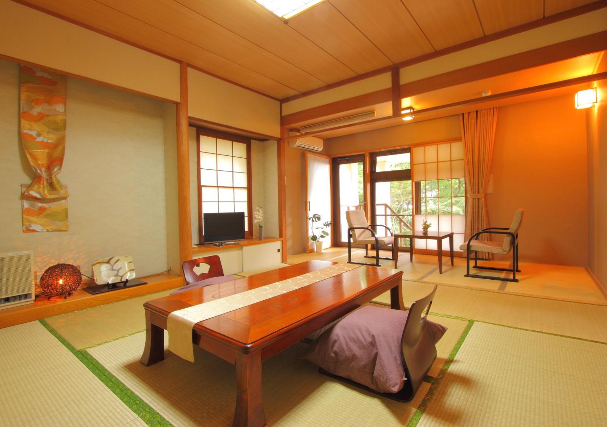 Japanese-Style Room with Open-Air Bath and Garden View - Photo 1